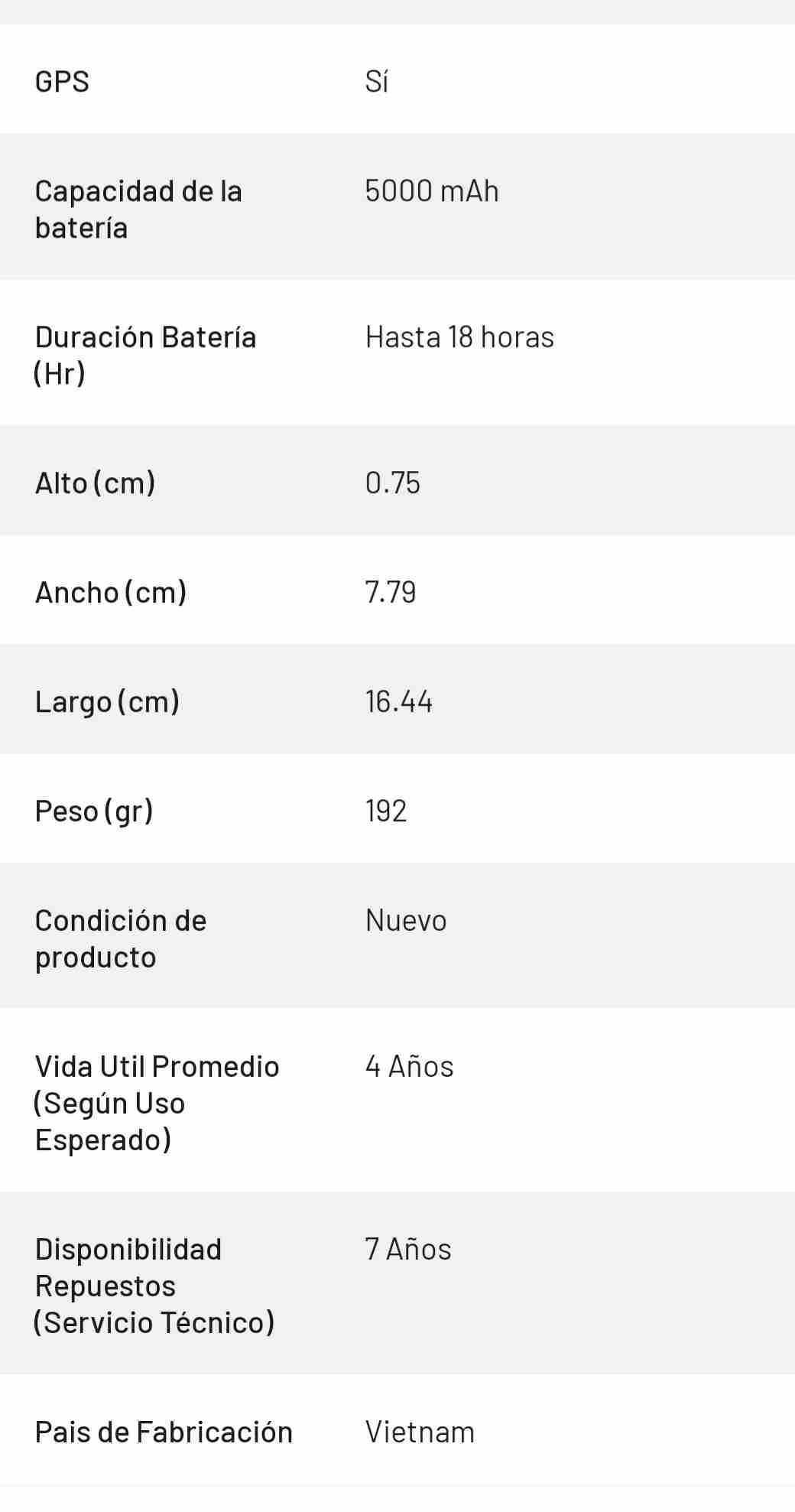 Smartphone Samsung Galaxy A17 5G 128GB - miniatura 3