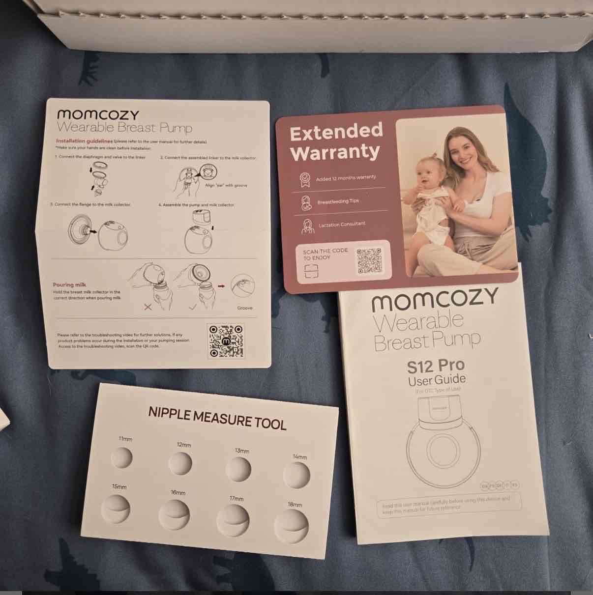 Extractor de leche  Momcozy S12 pro - miniatura 3