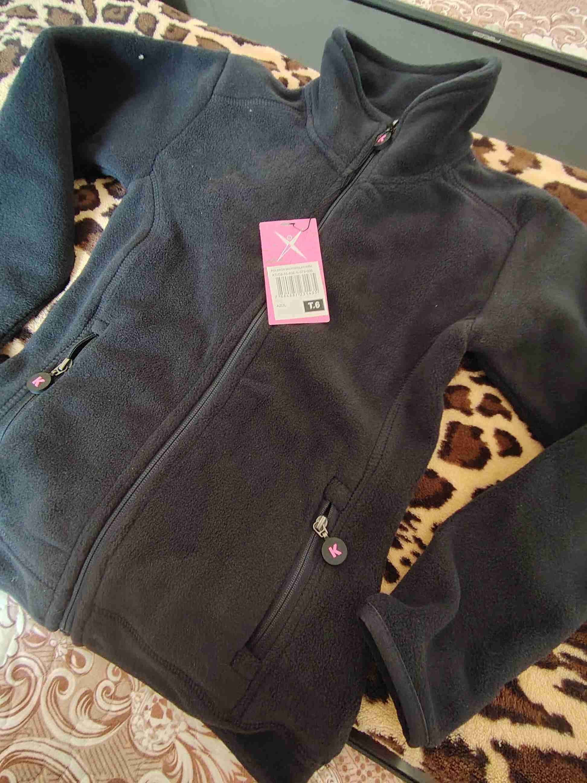 Polar azul marino con cierre nuevo - miniatura 1