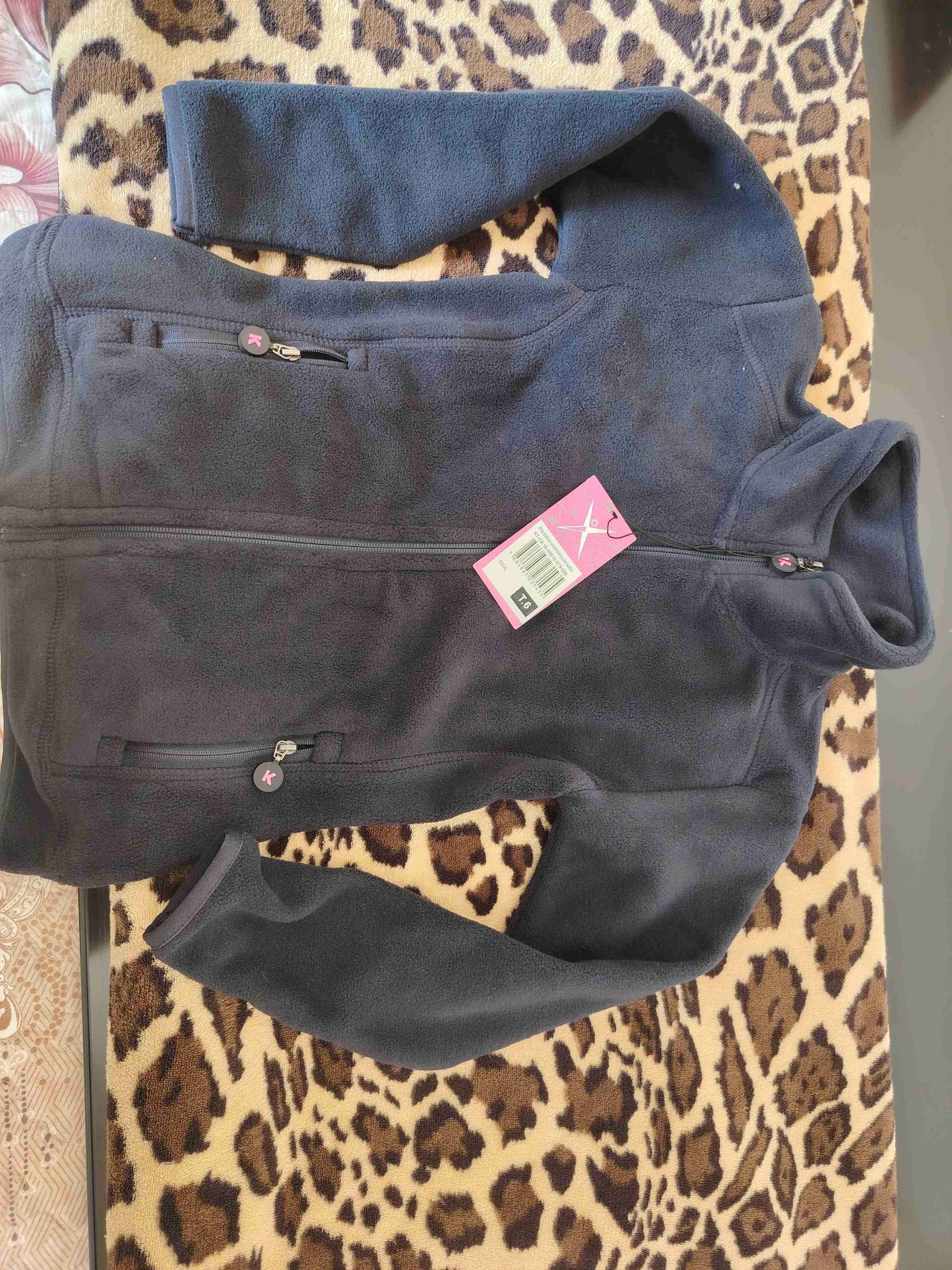 Polar azul marino con cierre nuevo - miniatura 4