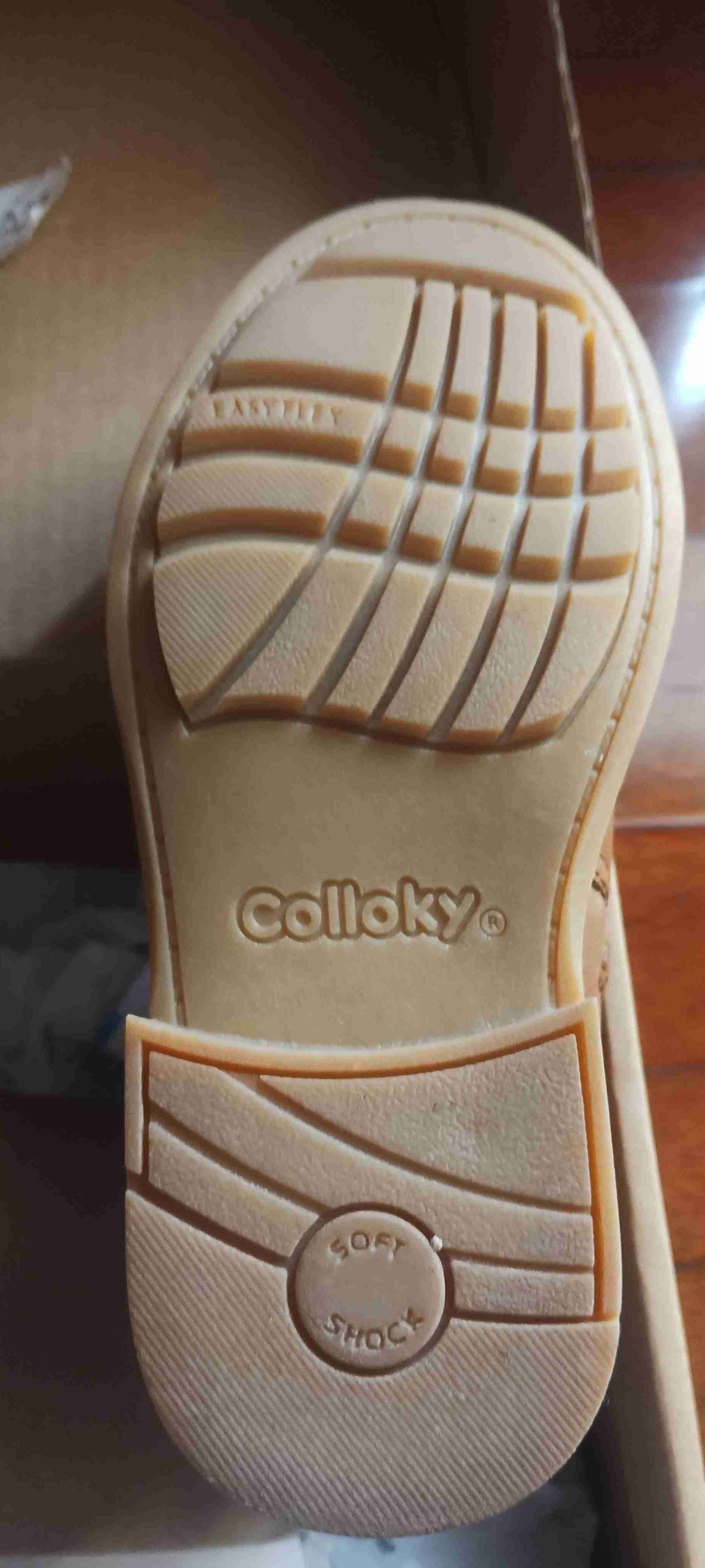 Zapatos infantiles Colloky beige - 1