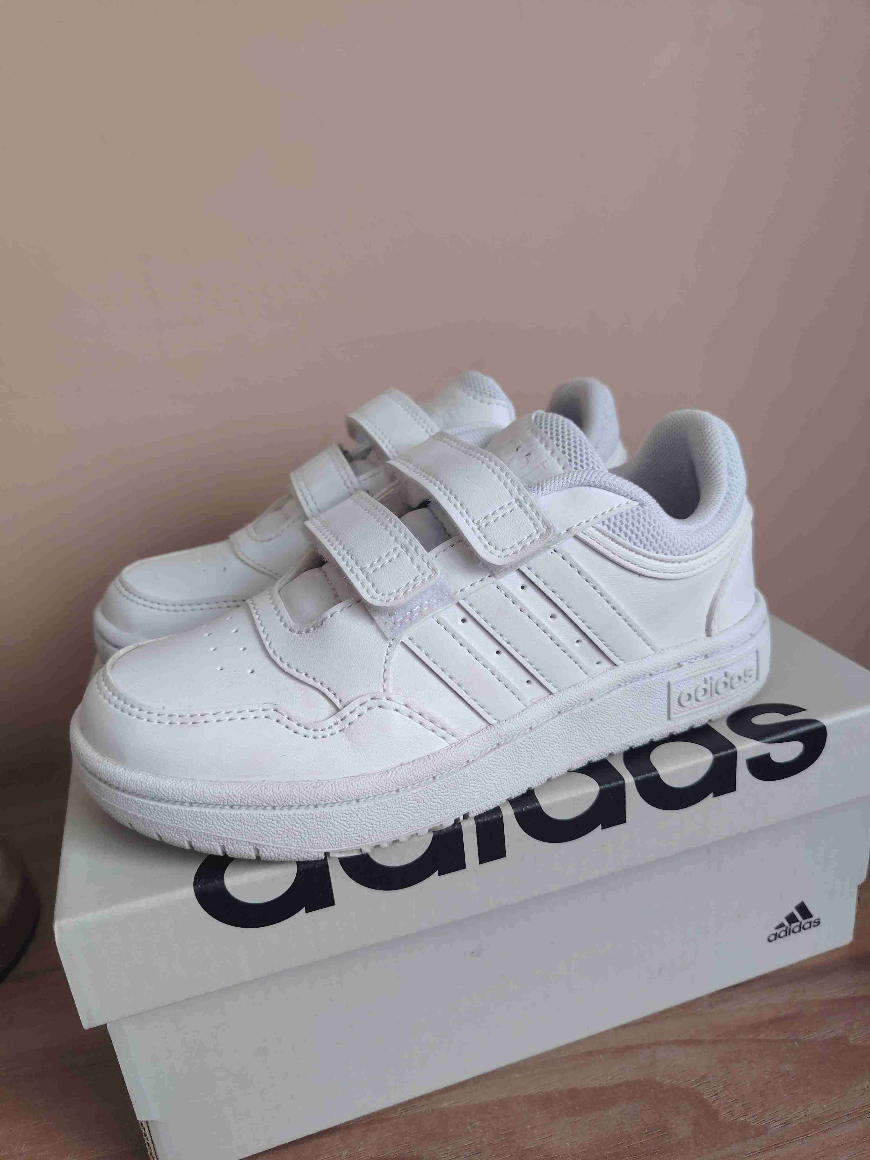 Zapatillas blancas velcro Adidas Numero 30 - miniatura 1