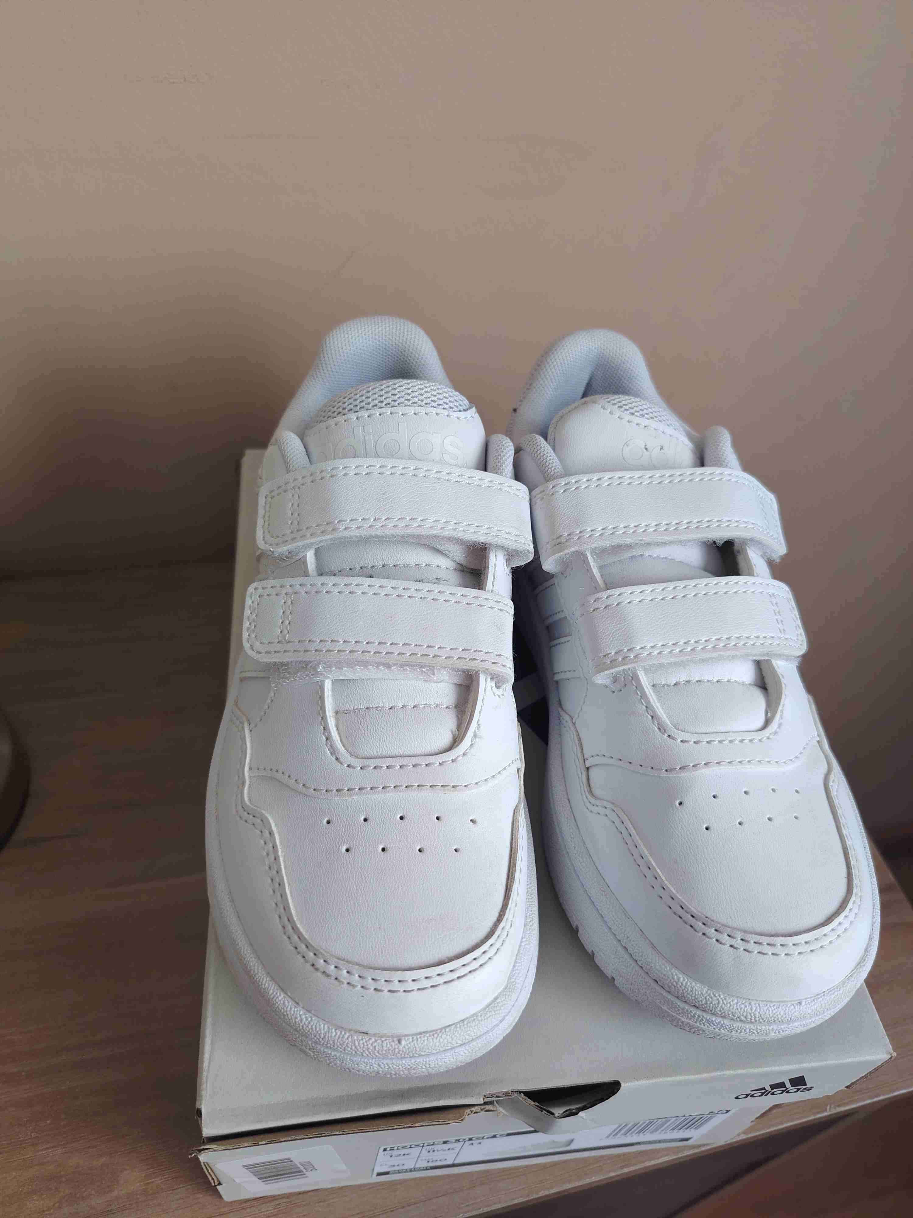 Zapatillas blancas velcro Adidas Numero 30 - miniatura 5