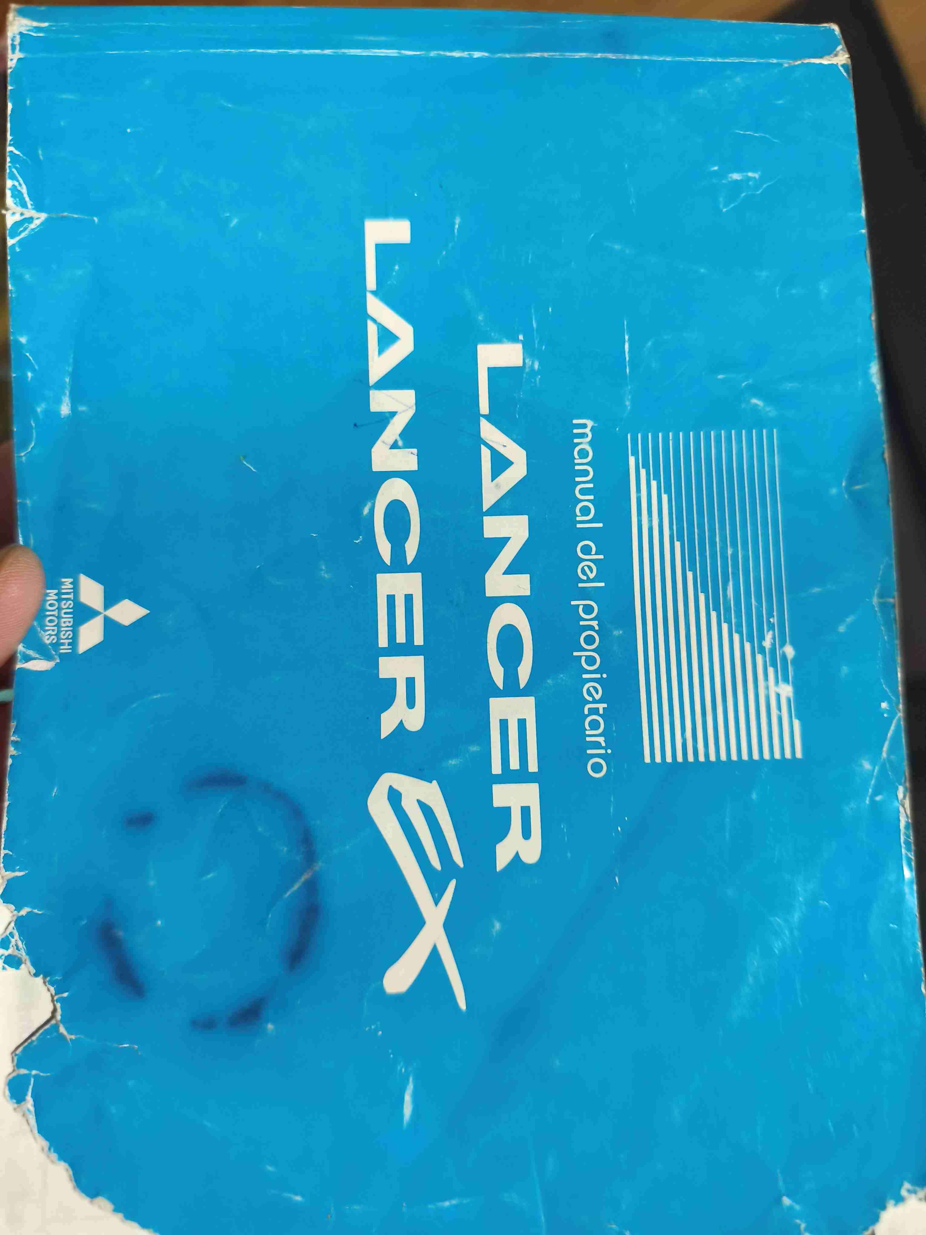 Manual del propietario Lancer EX - 1