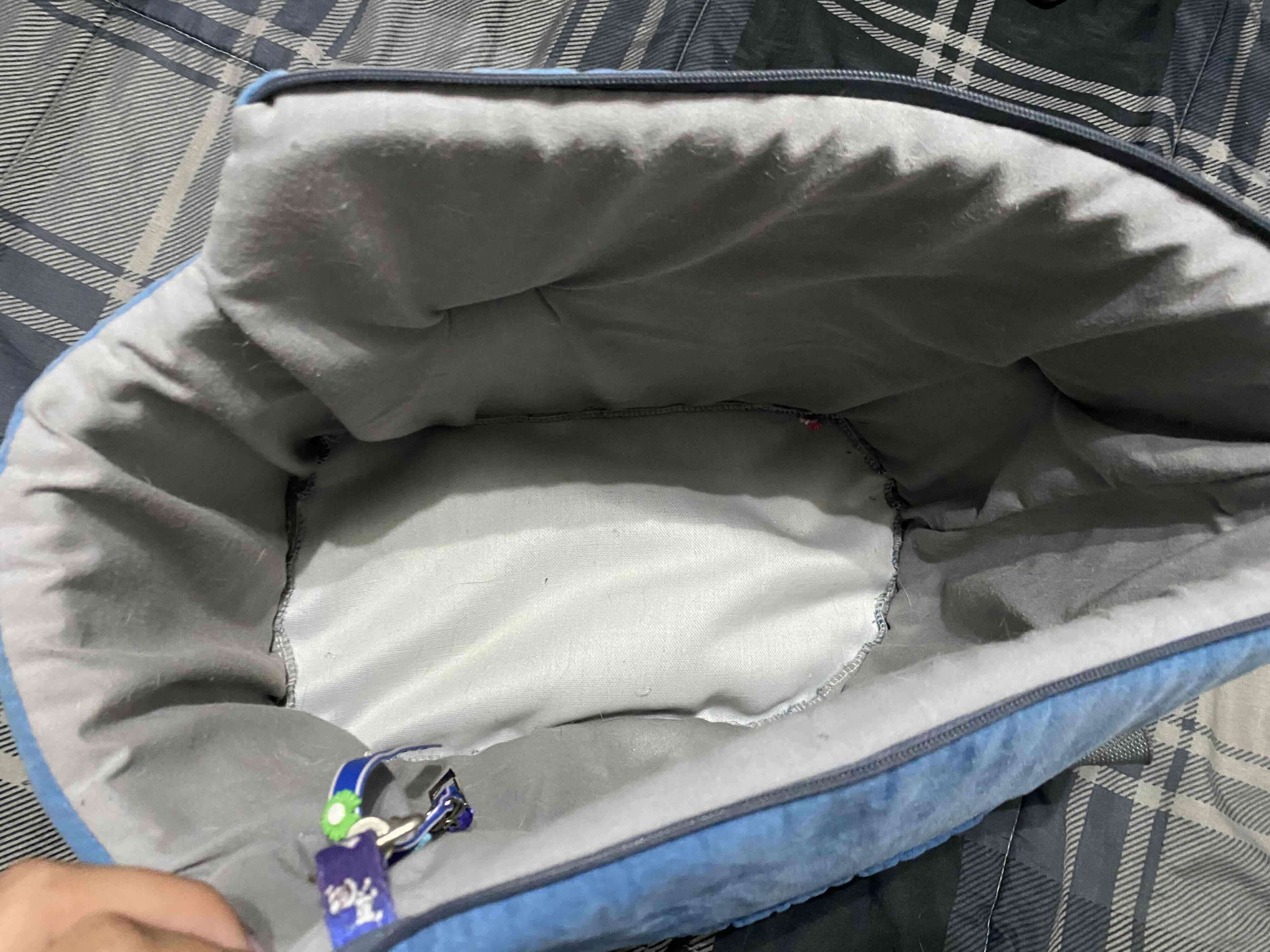 Bolso transportador para mascotas azul - 2