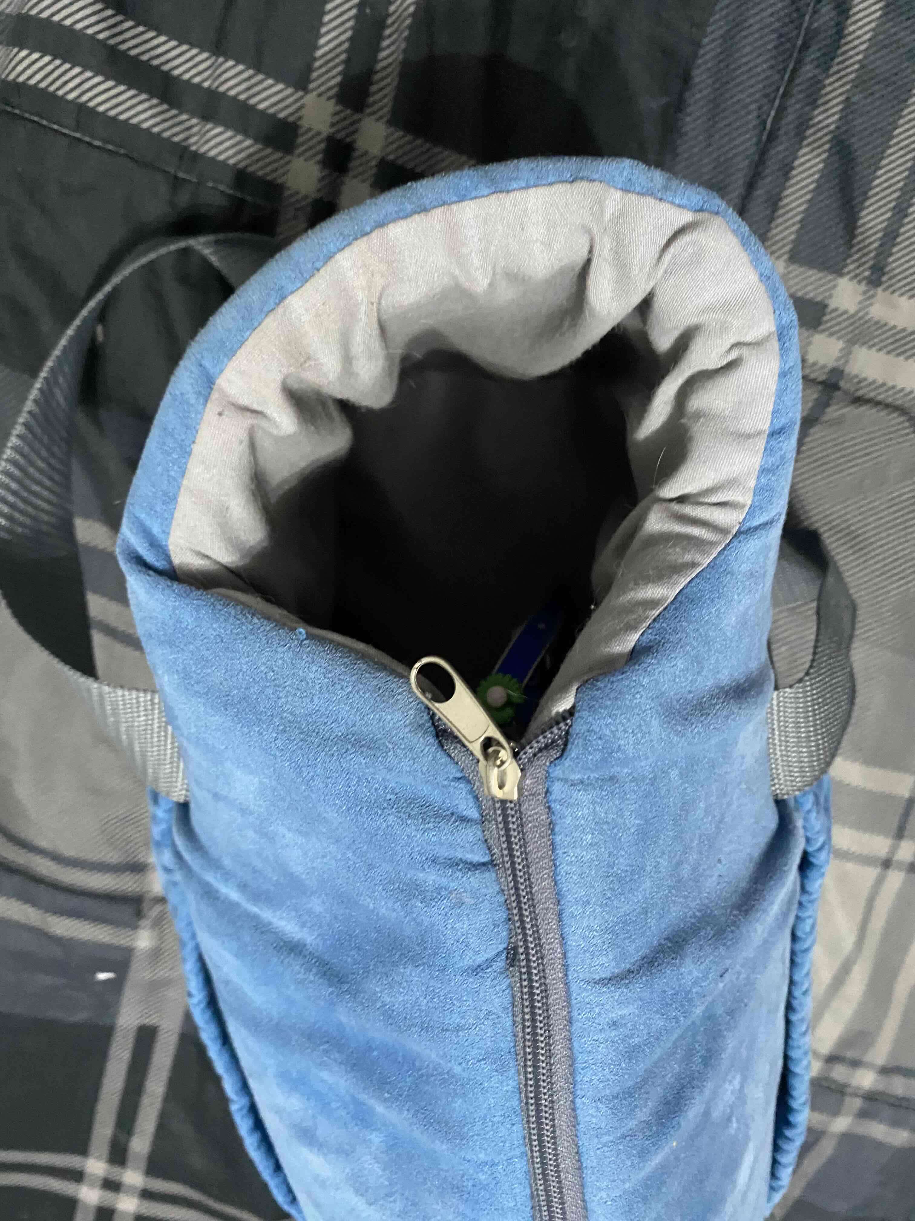 Bolso transportador para mascotas azul - 4