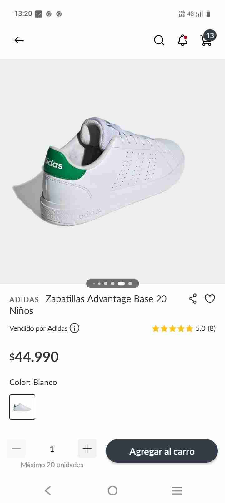 Zapatillas blancas para niños - 1