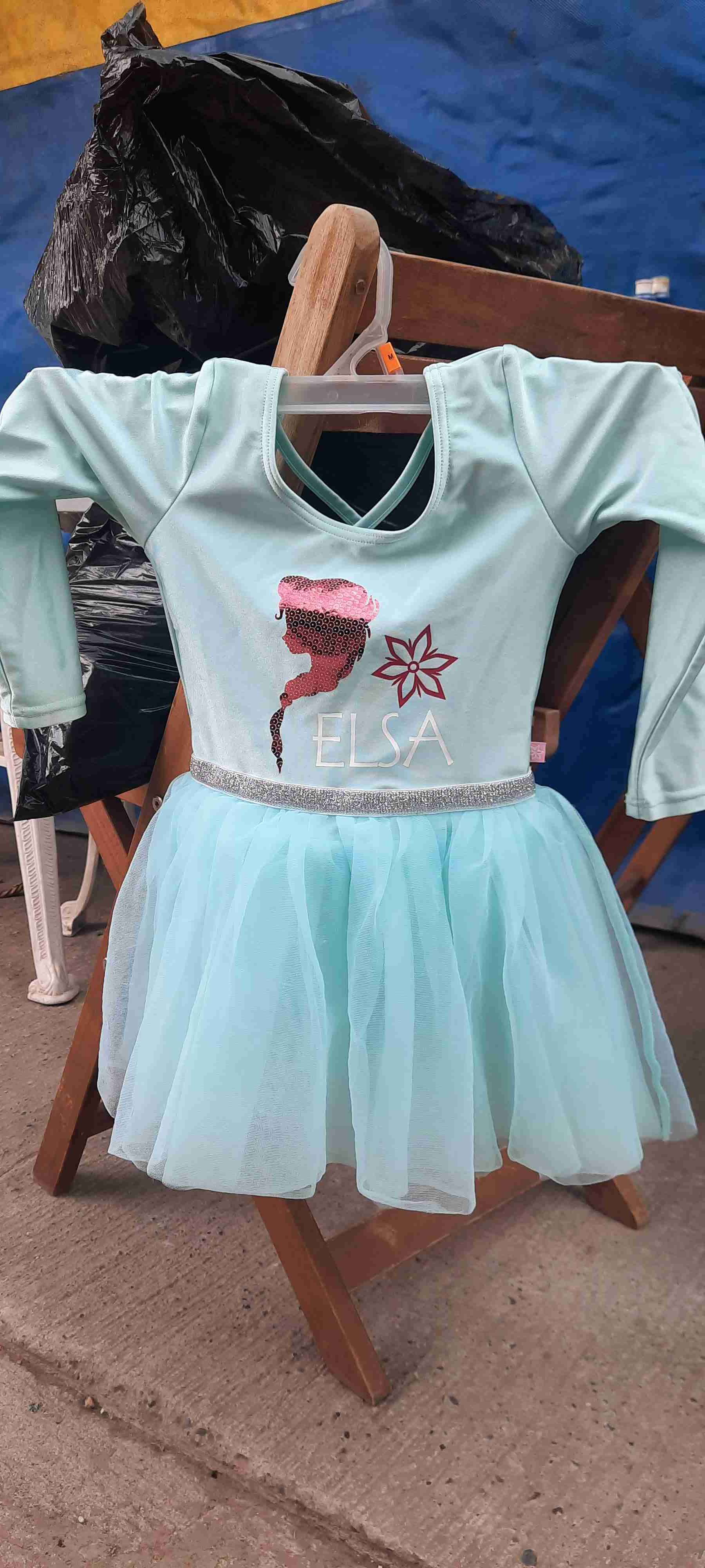 Disfraz de Elsa para niña - 1