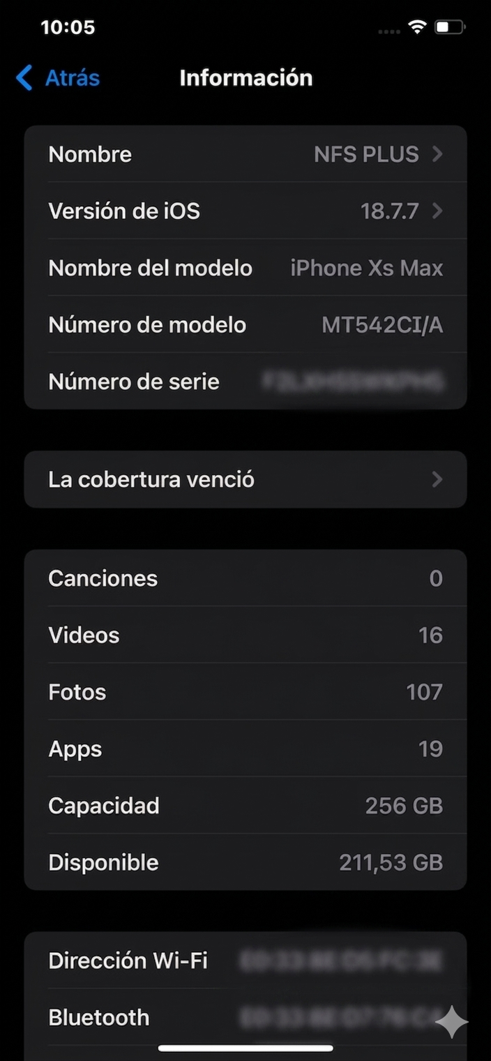 iPhone XS Max 256GB en buen estado - miniatura 1