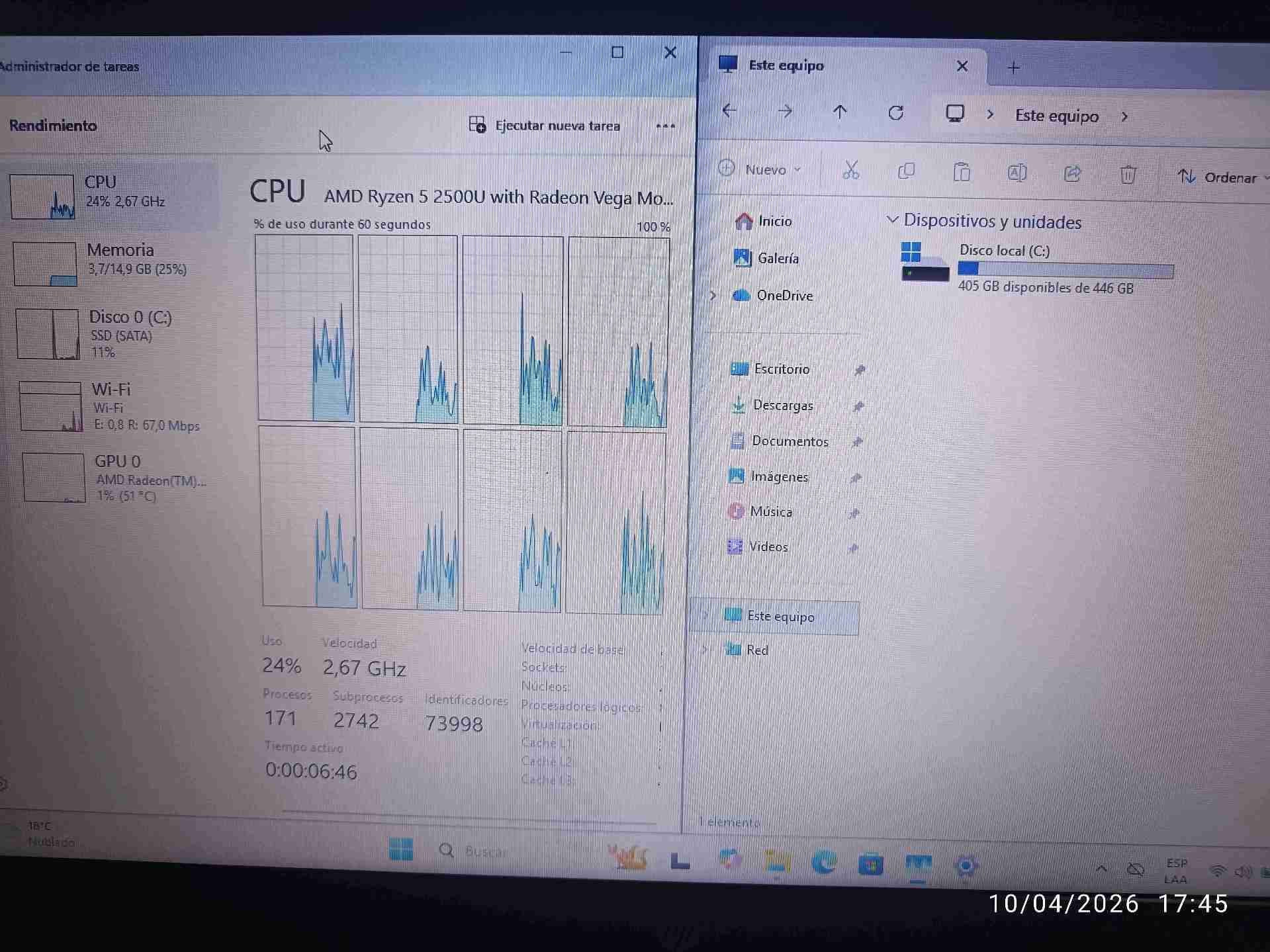 Laptop HP Pavilion 15.6 pulgadas - 6
