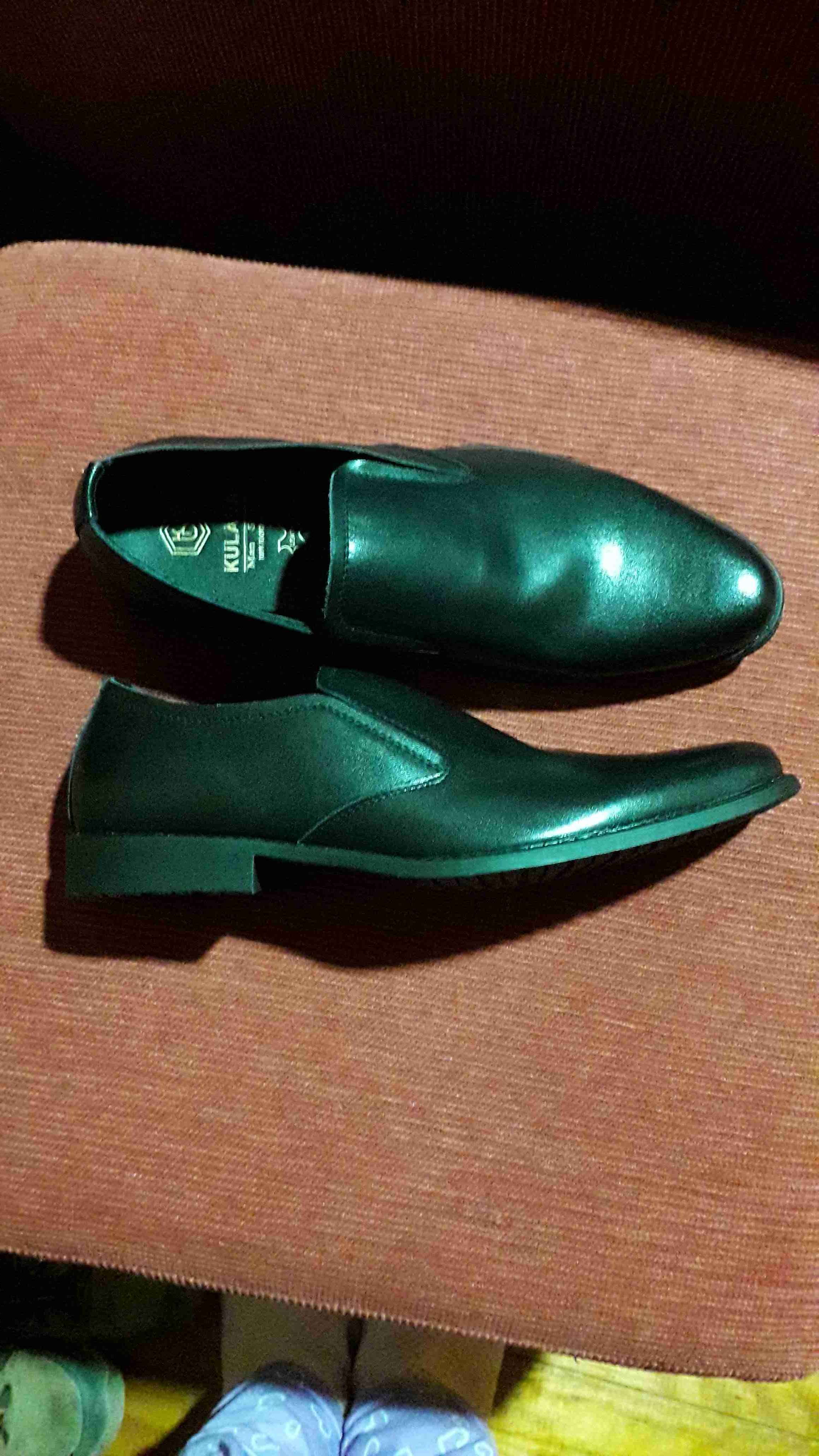 Zapatos de cuero negro - 1