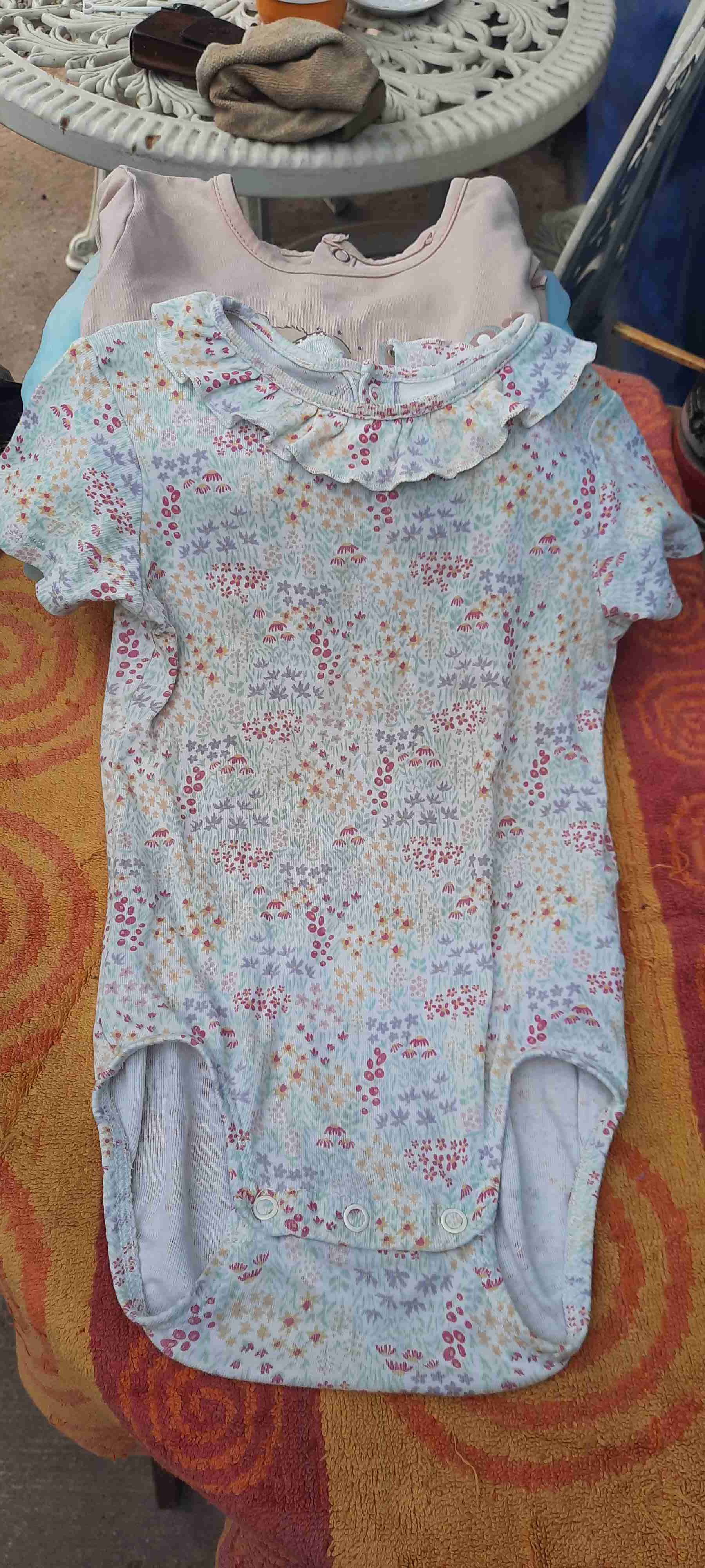 Body bebé estampado floral - miniatura 1