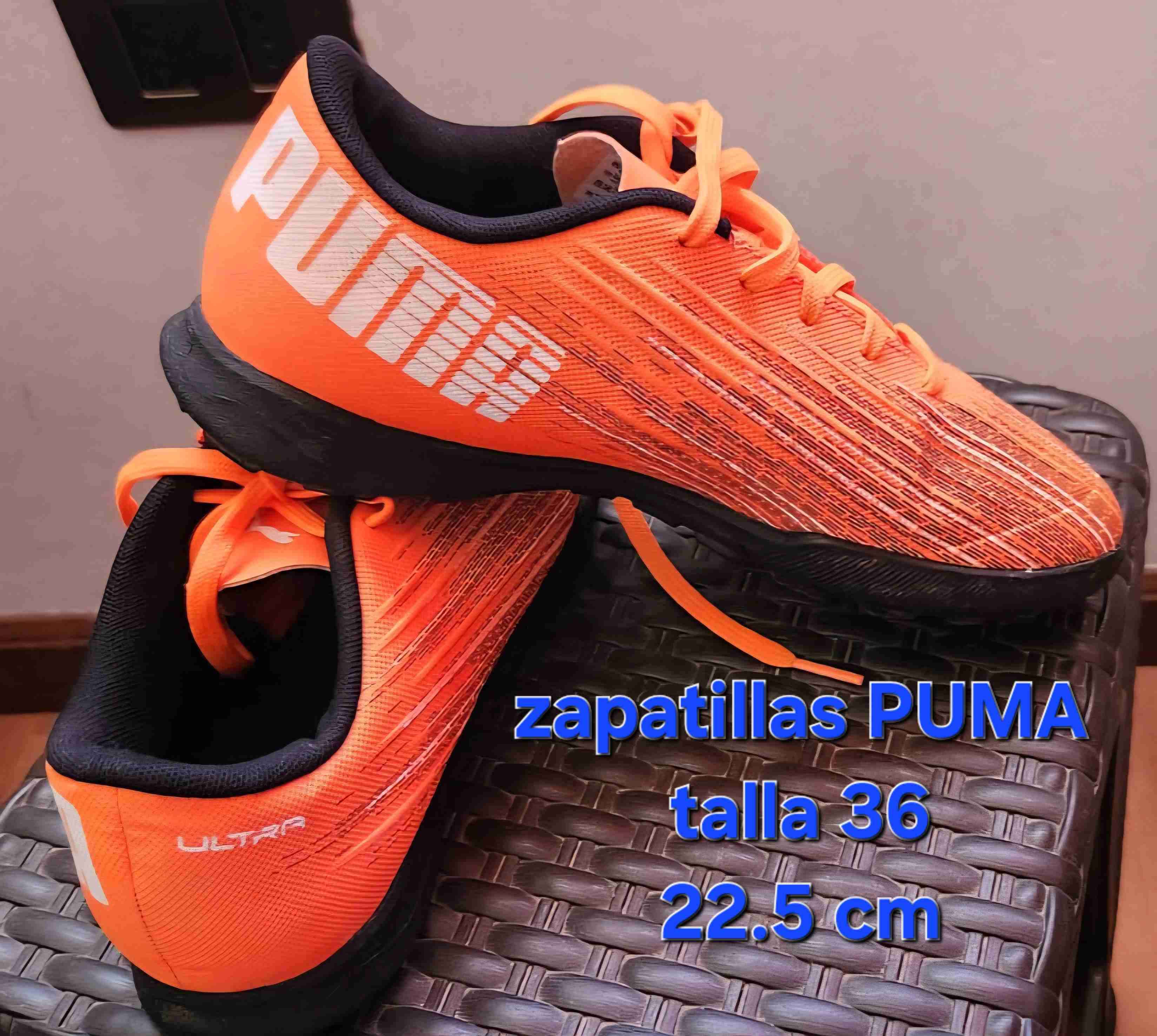 Zapatillas deportivas PUMA naranjas - 1