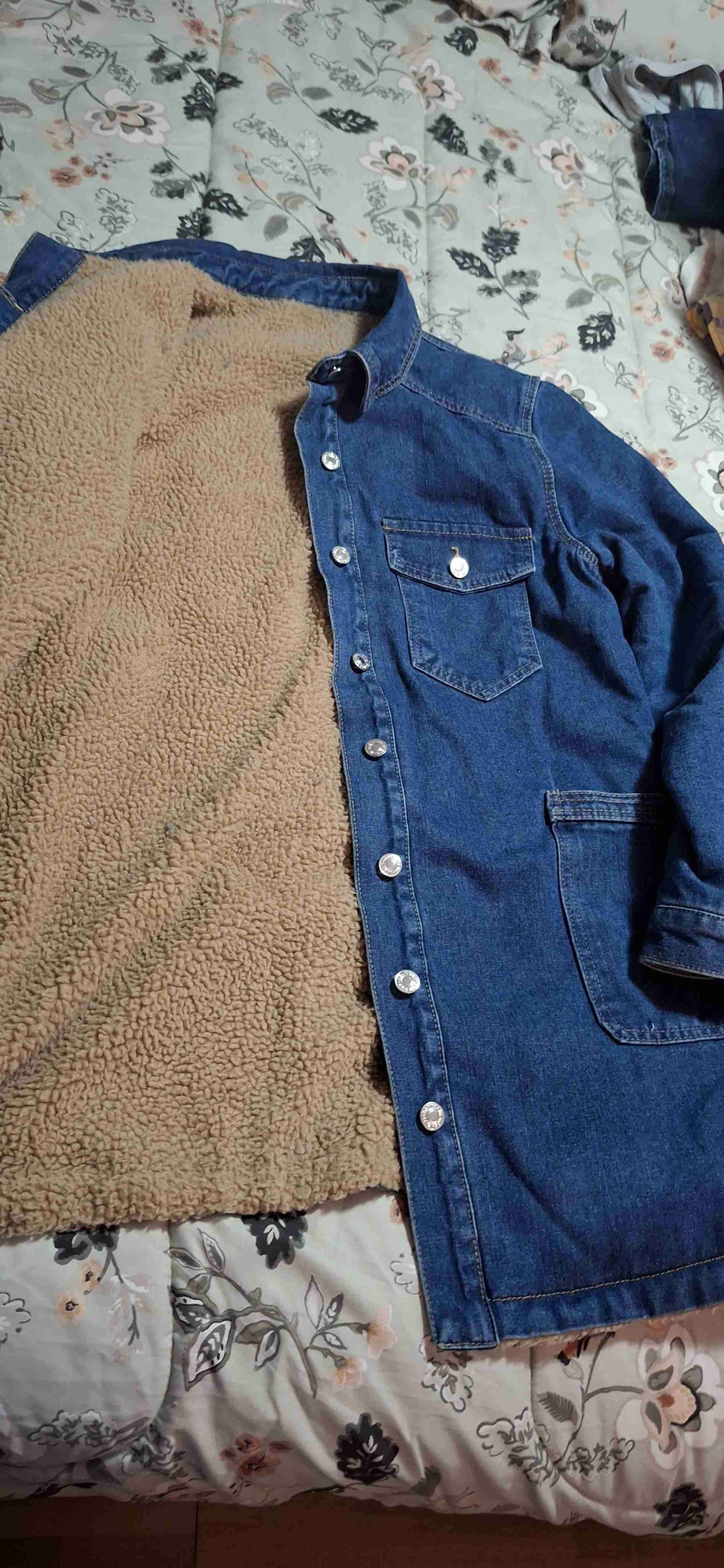 Abrigo de mezclilla azul - miniatura 2