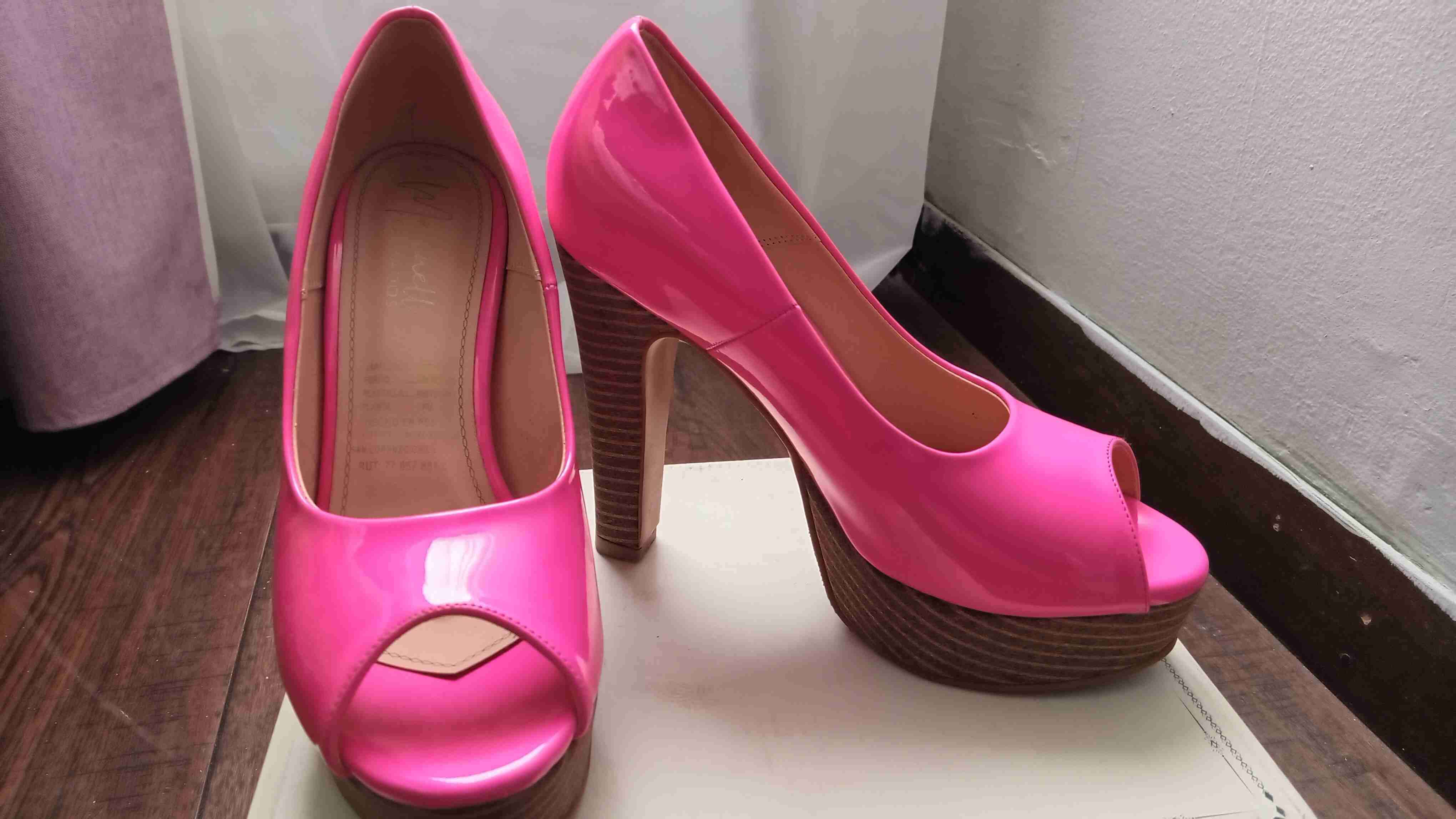 Zapatos charol fucsia - miniatura 3