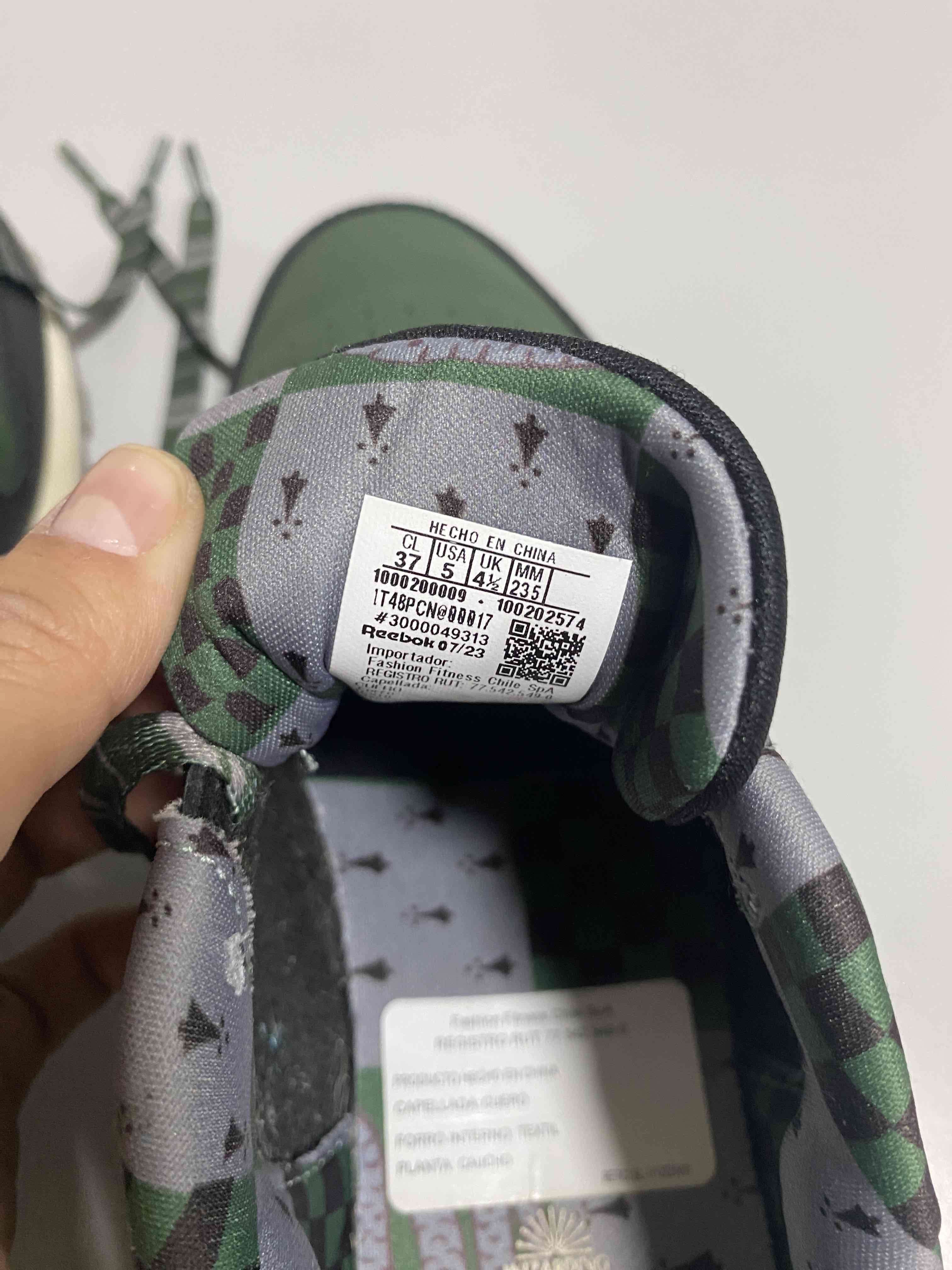 Zapatillas Reebok Harry Potter verdes negras - miniatura 4