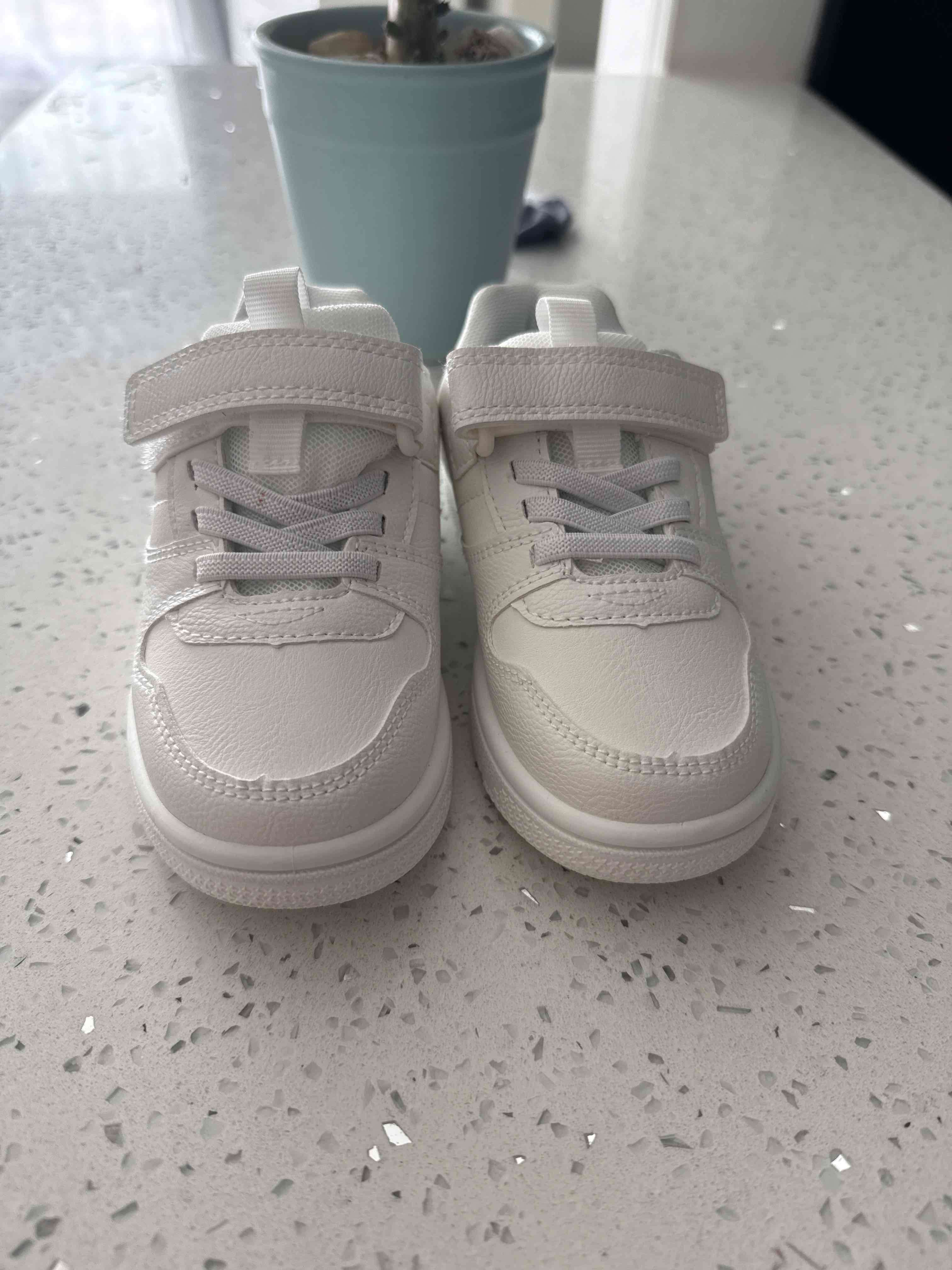 Zapatillas blancas infantiles - 3