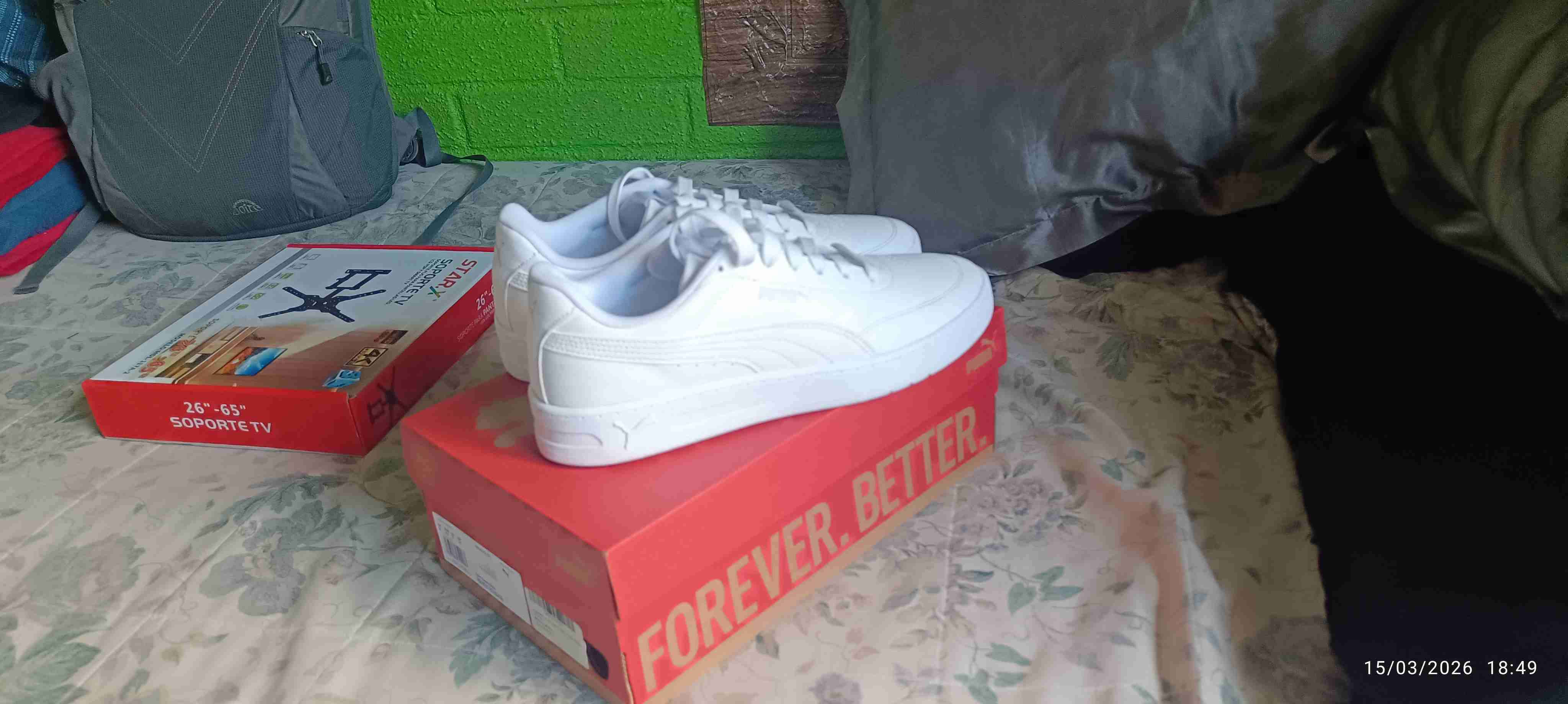 Zapatillas blancas PUMA Clasic Court talla 42 27cm - miniatura 1