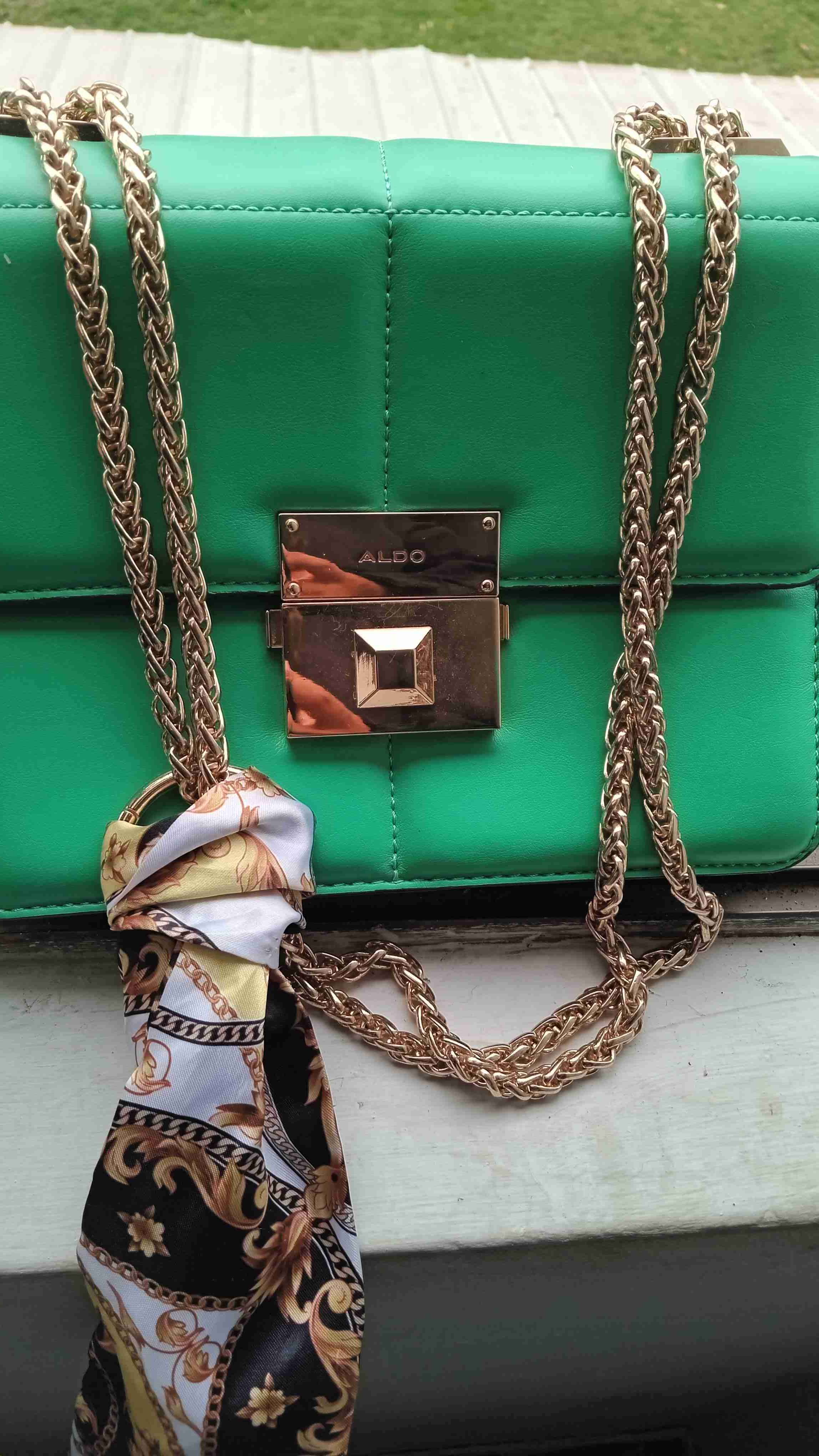 Cartera verde ALDO con cadena - 2