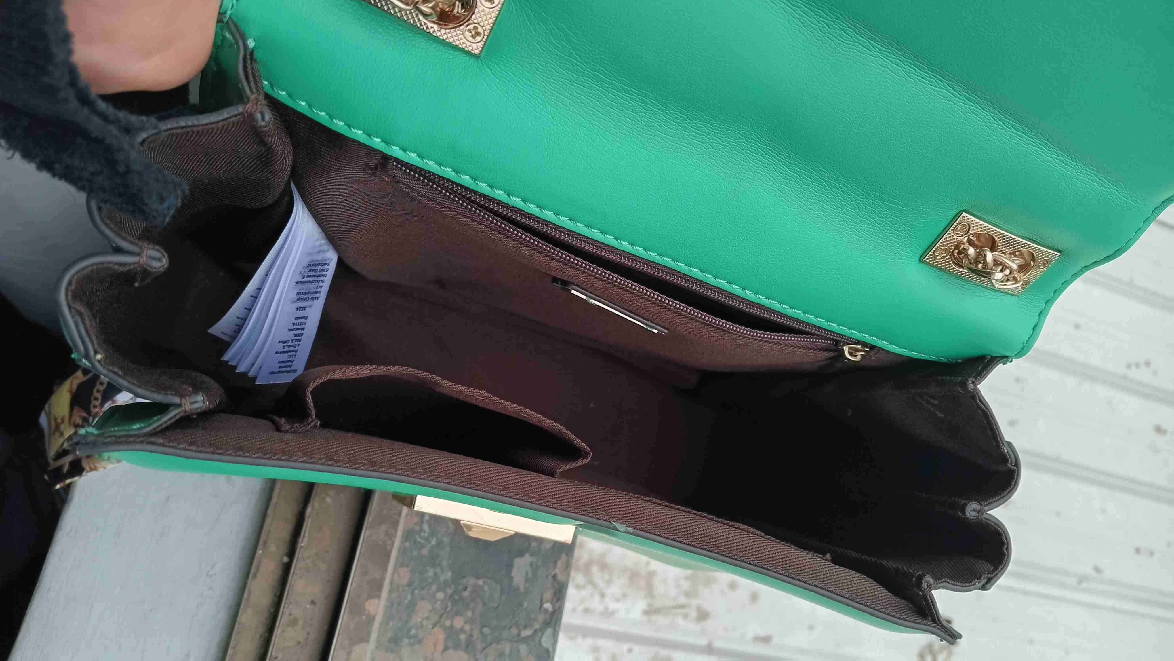 Cartera verde ALDO con cadena - 4