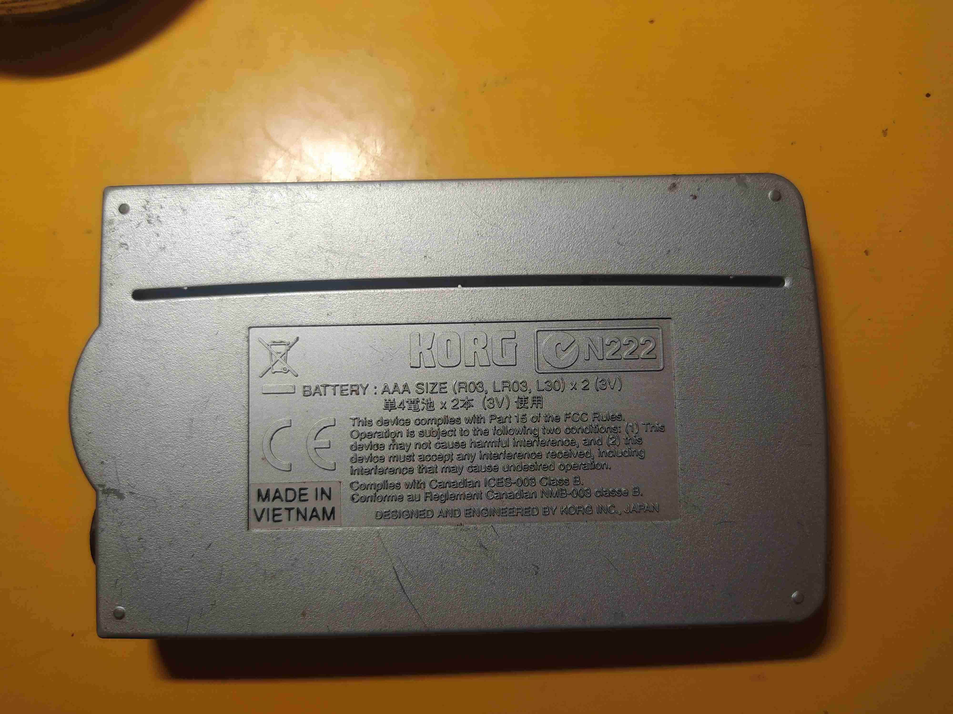 Afinador Korg GA-30 - 2