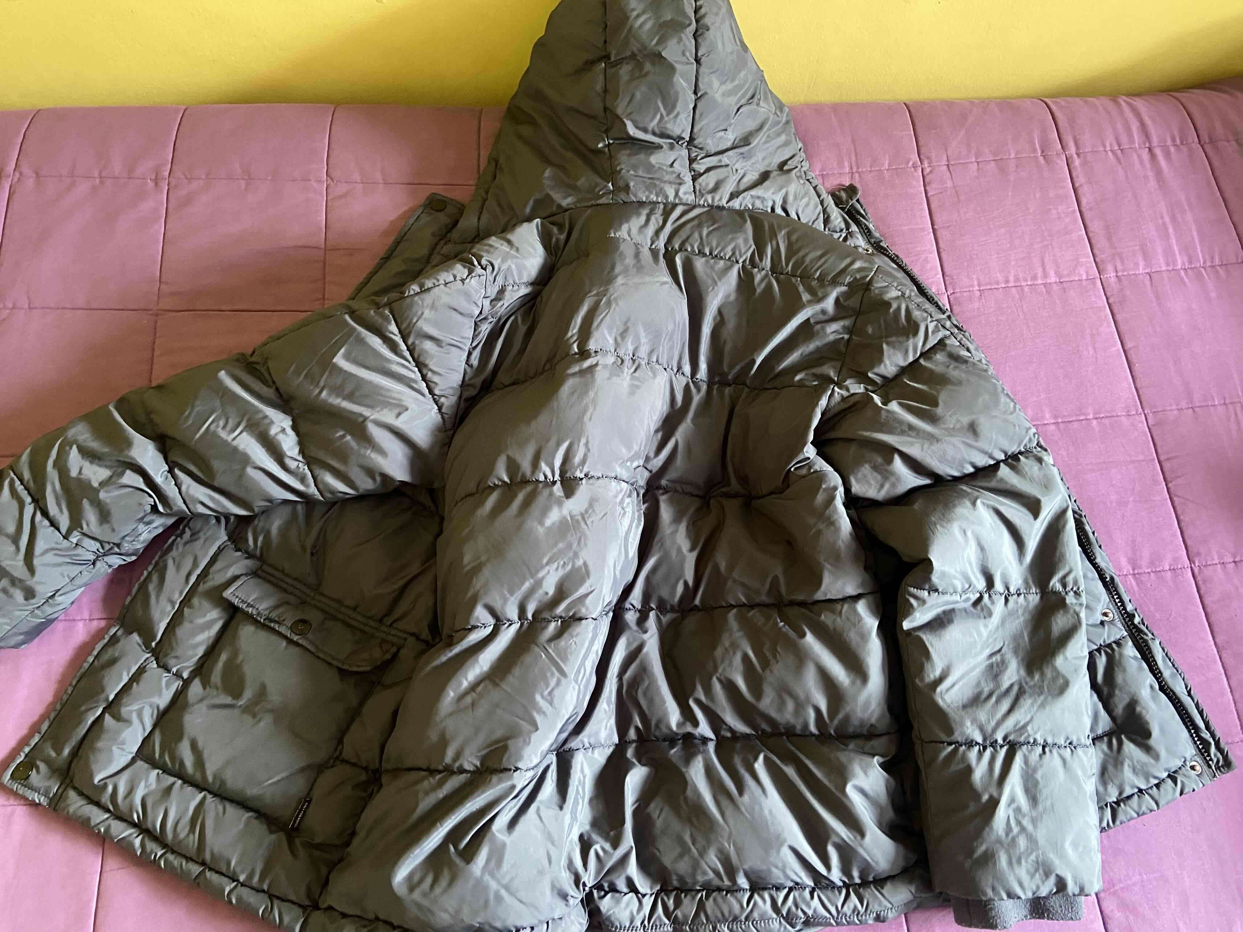 Parka gris con capucha marca Doo Australia - 2