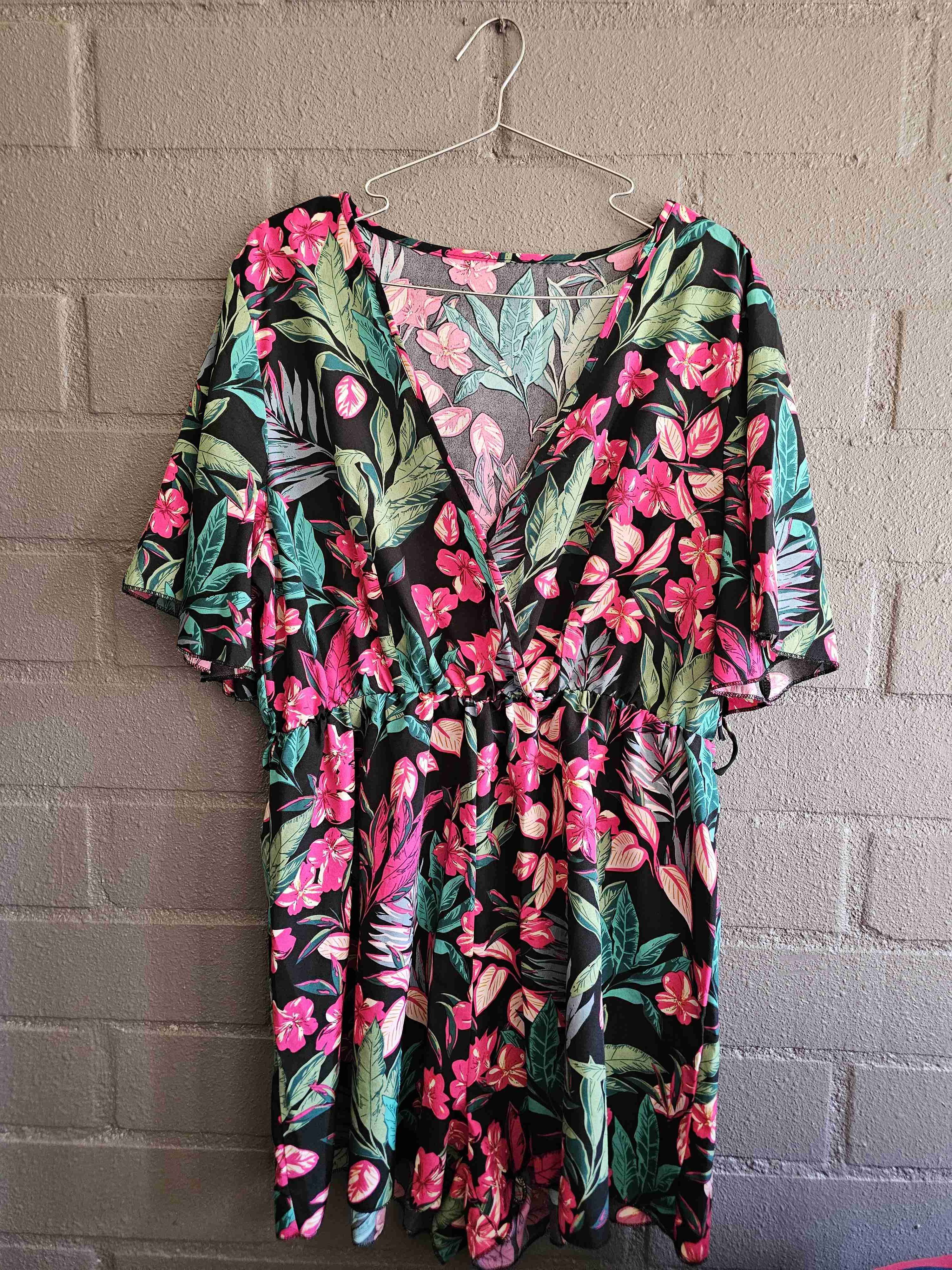 Enterito floral multicolor