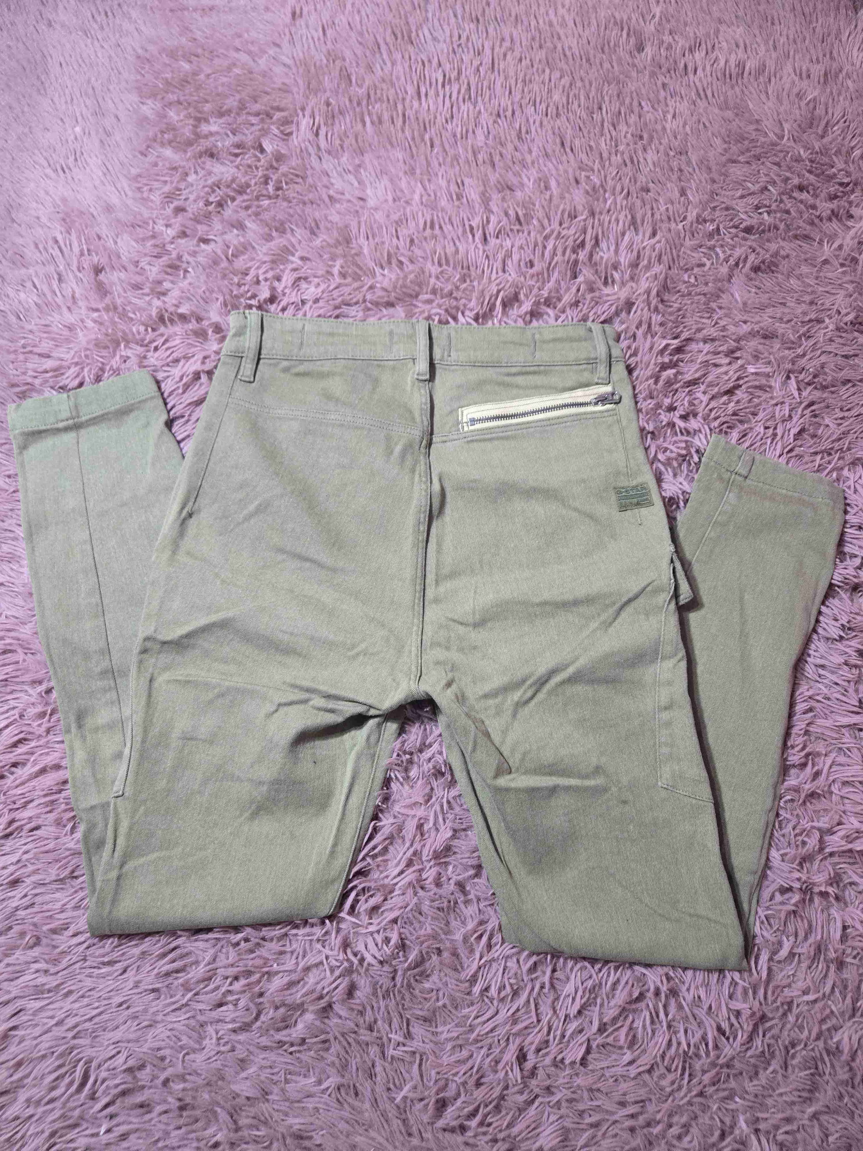 Pantalones cargo verdes mujer - miniatura 2