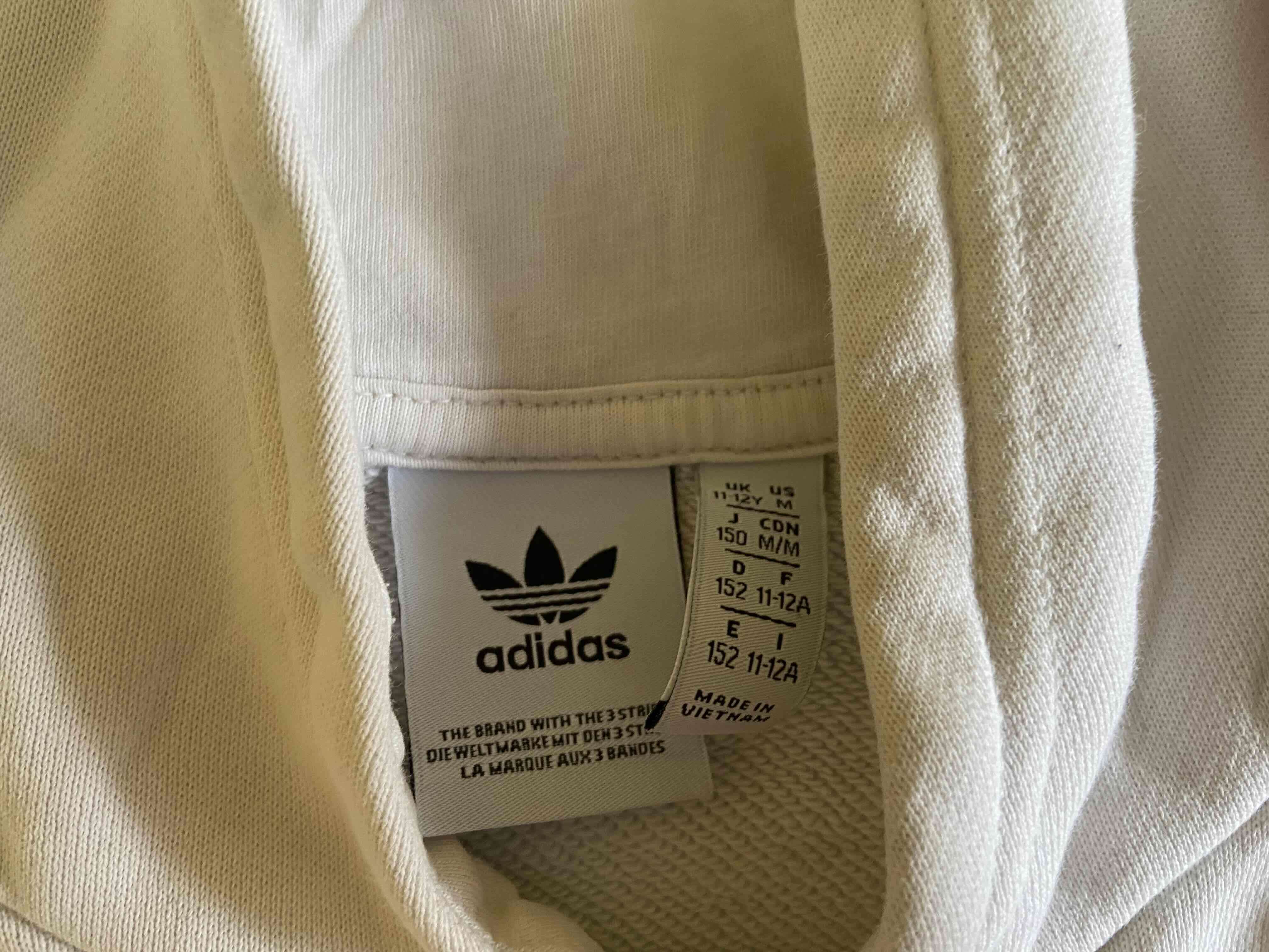 Polerón blanco Stan Smith de niño. Talla 12 - 3