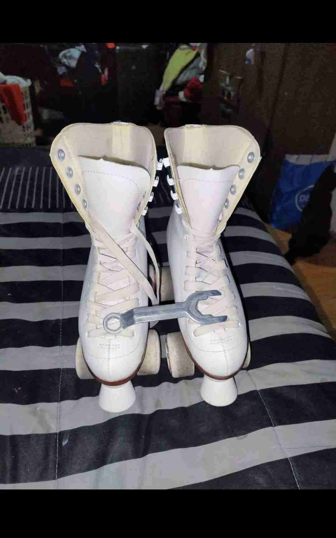 Patines blancos - 1