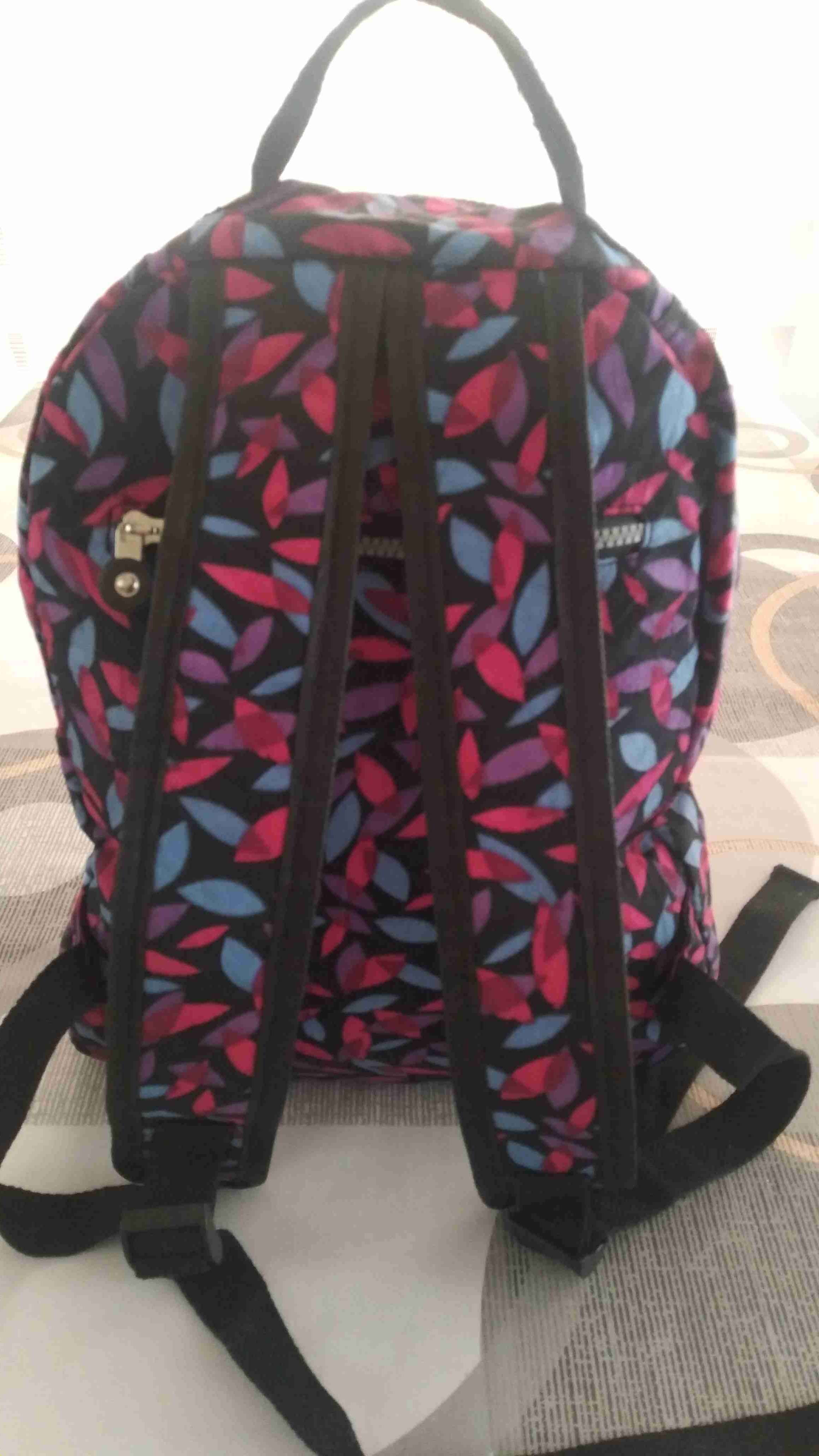 Mochila estampada colorida - 3