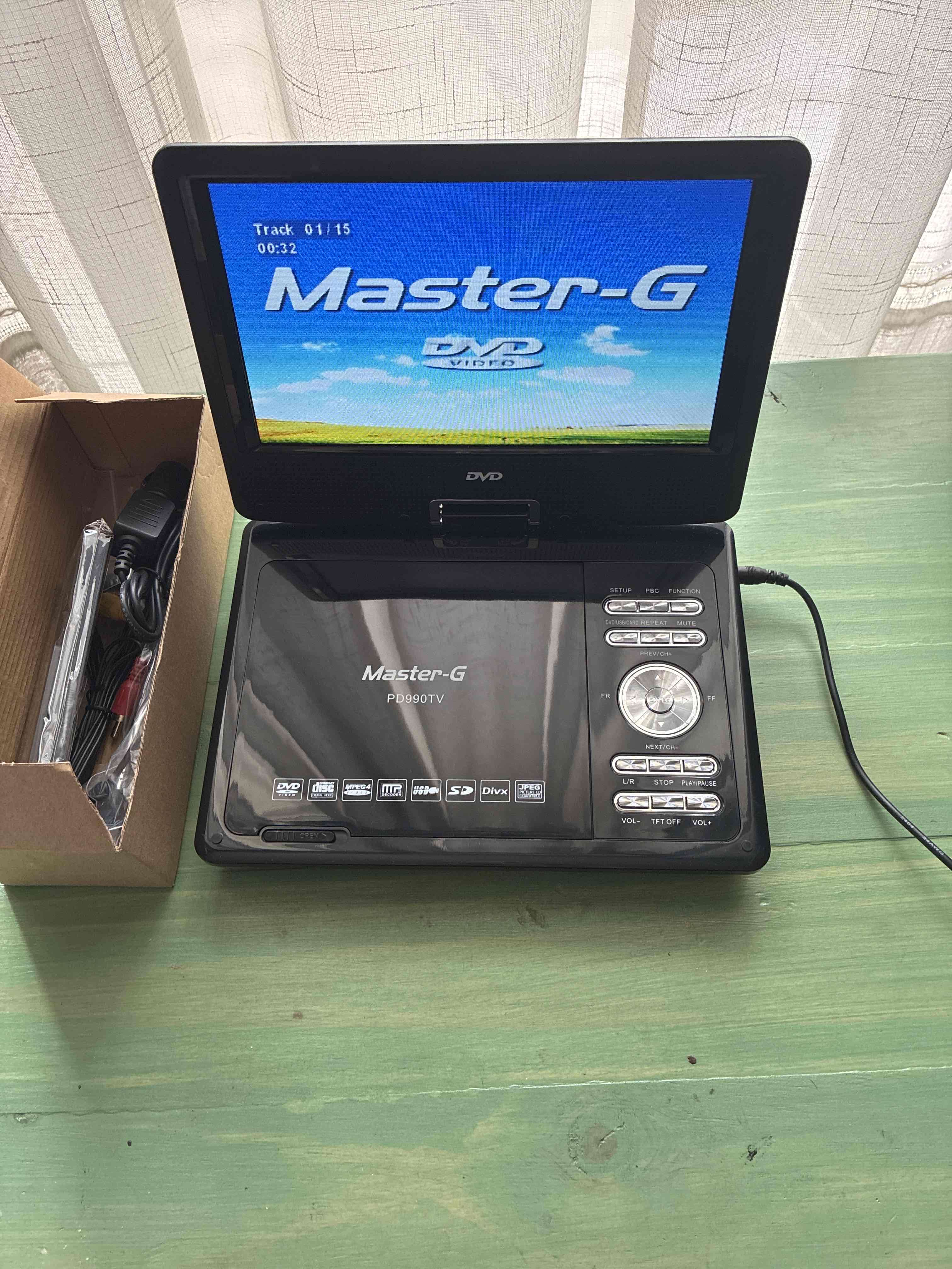 Reproductor de DVD portátil Master-G - 1