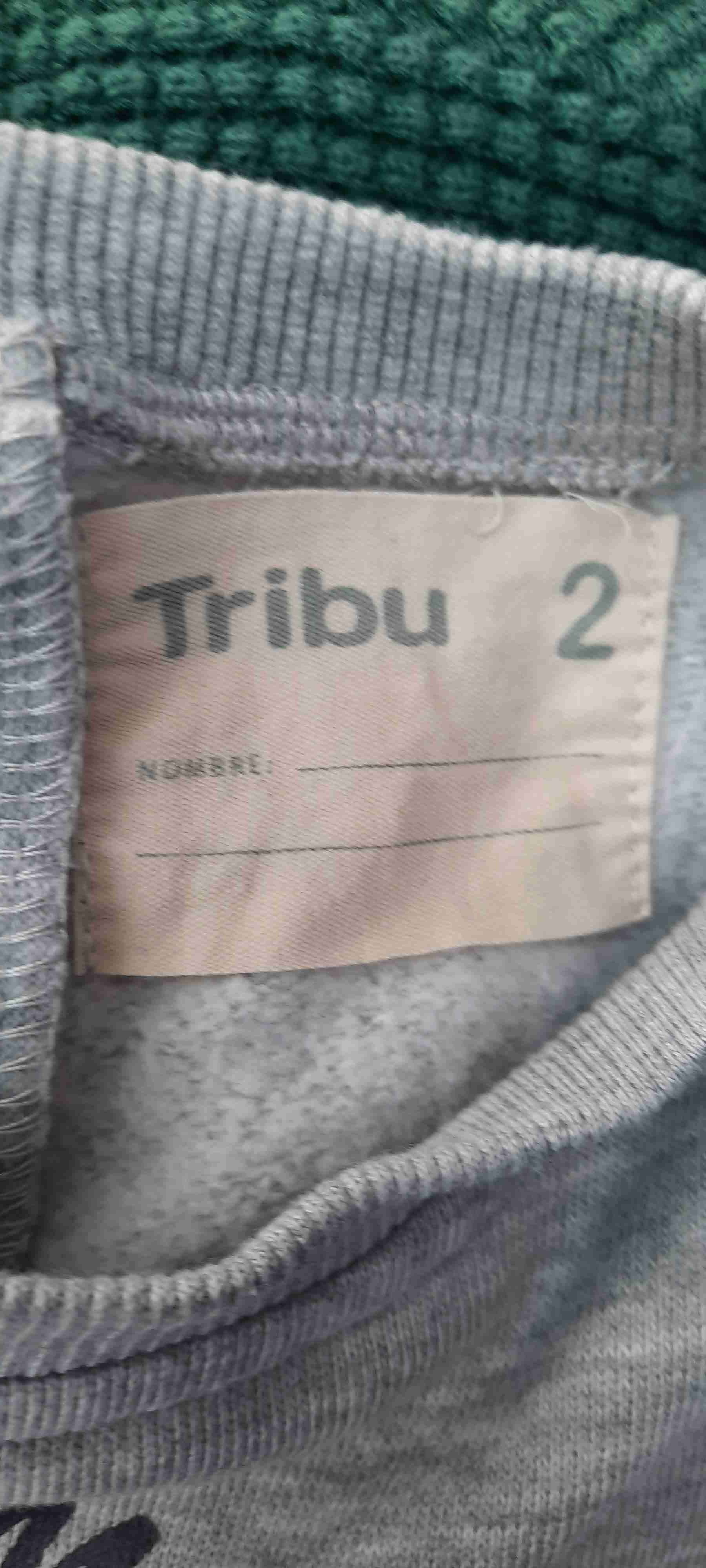 Vestido infantil gris y rosado - miniatura 4