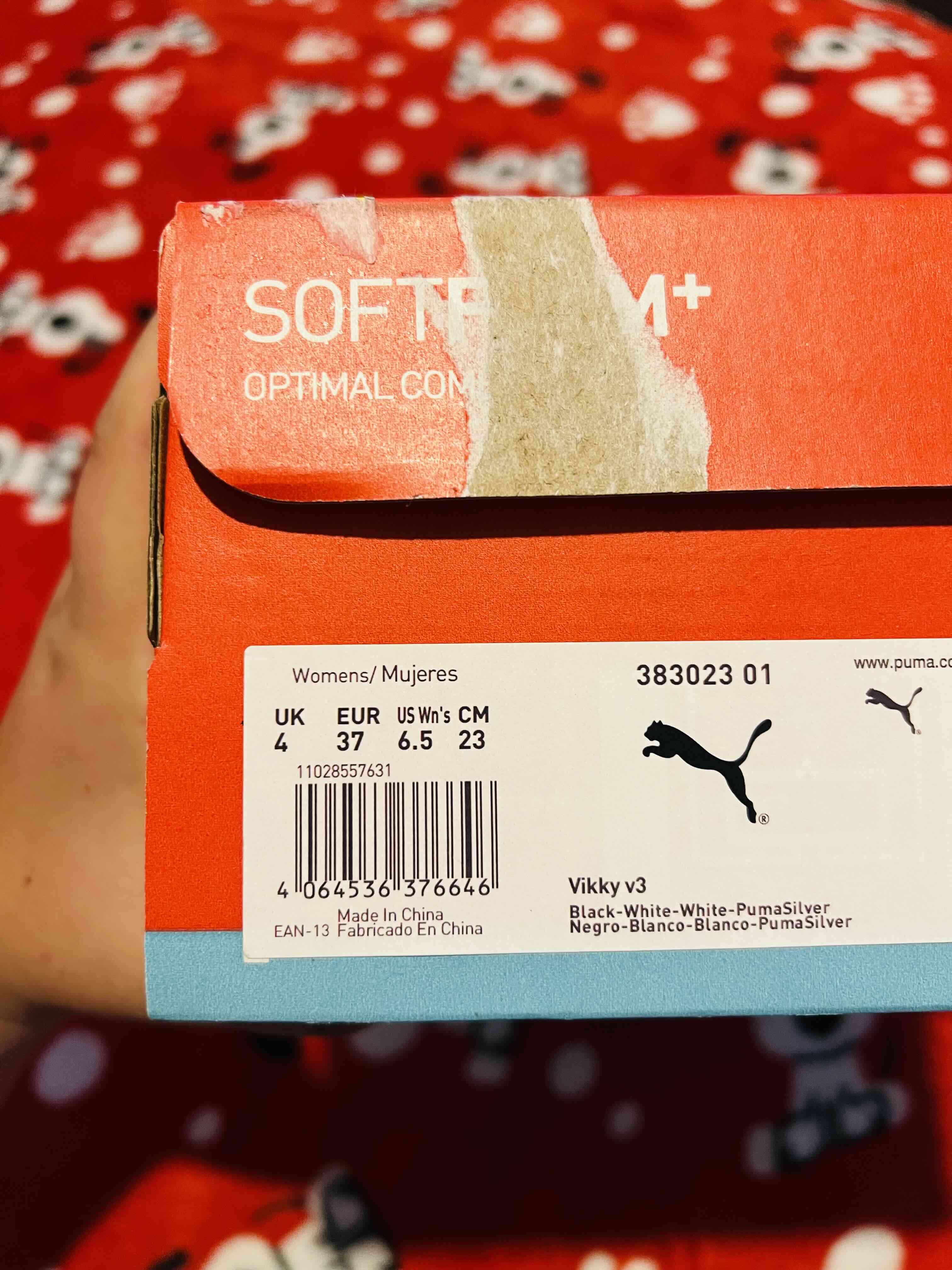 Zapatillas negras Puma SoftFoam Vikky V3 - miniatura 4