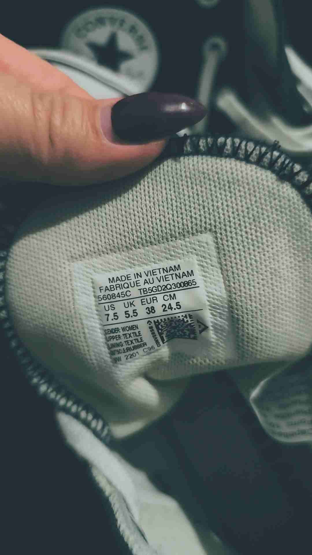 Zapatillas Converse negras altas - 5