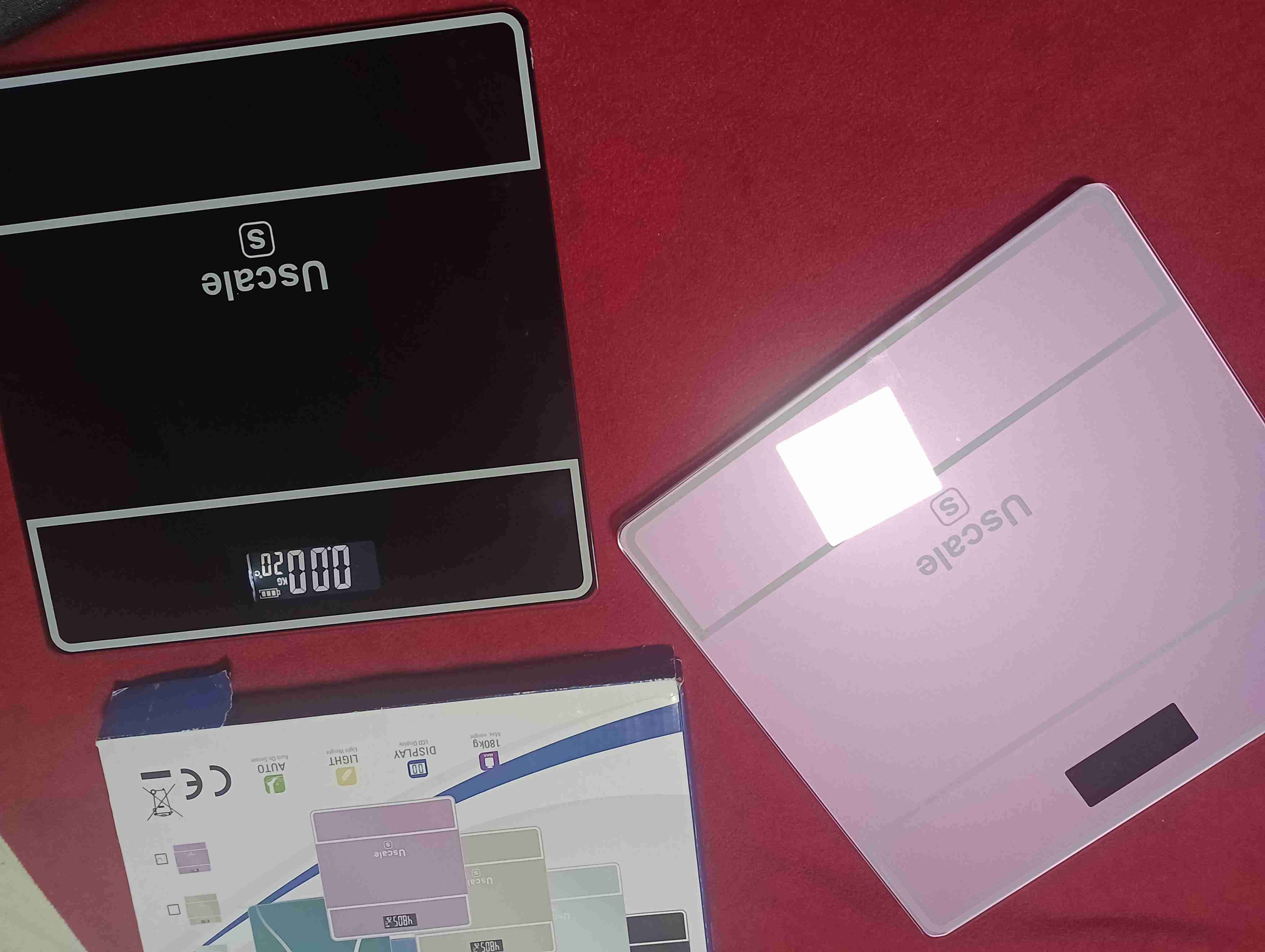 Báscula digital Uscale negra - miniatura 1