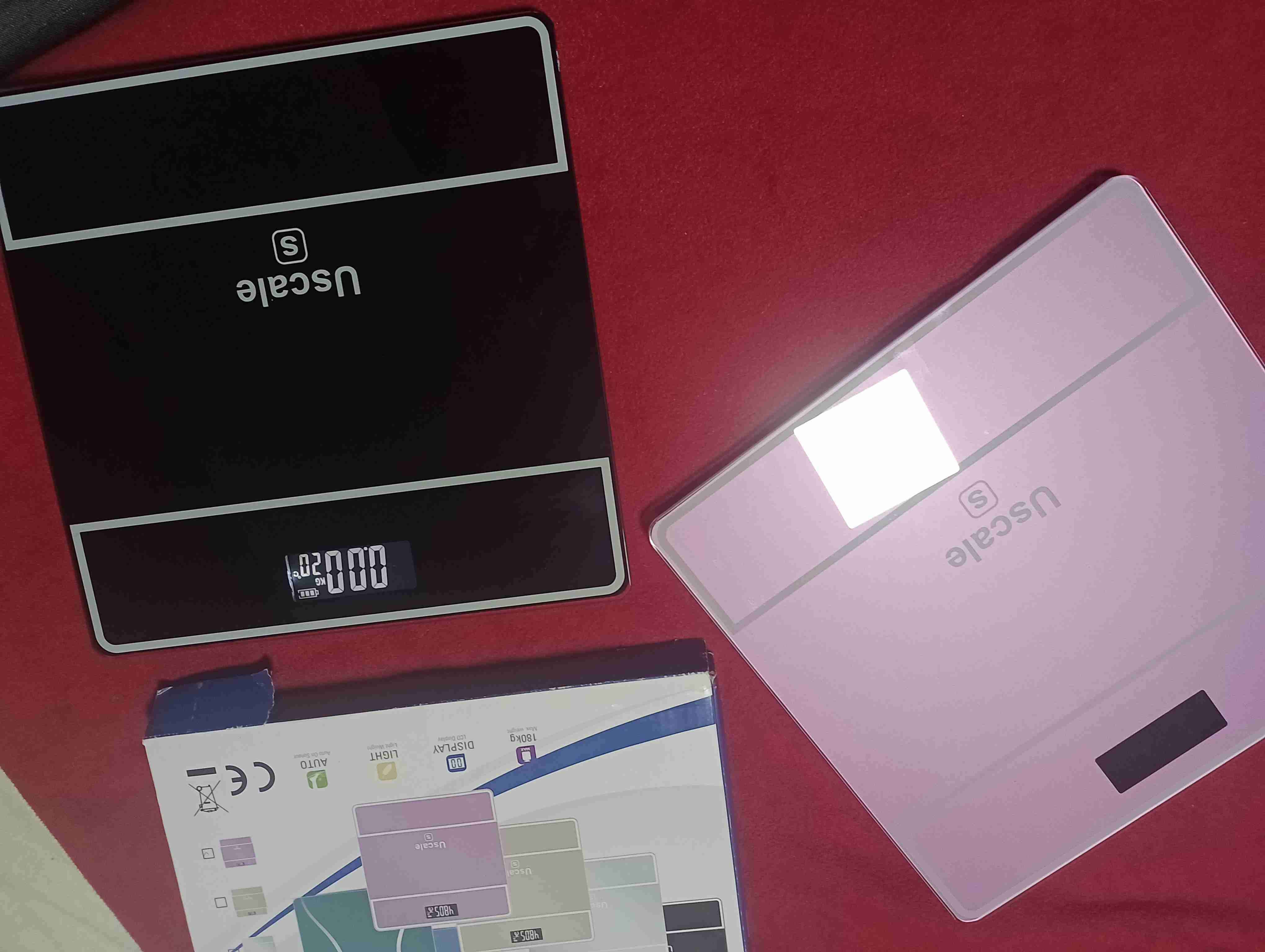 Báscula digital Uscale negra - miniatura 2