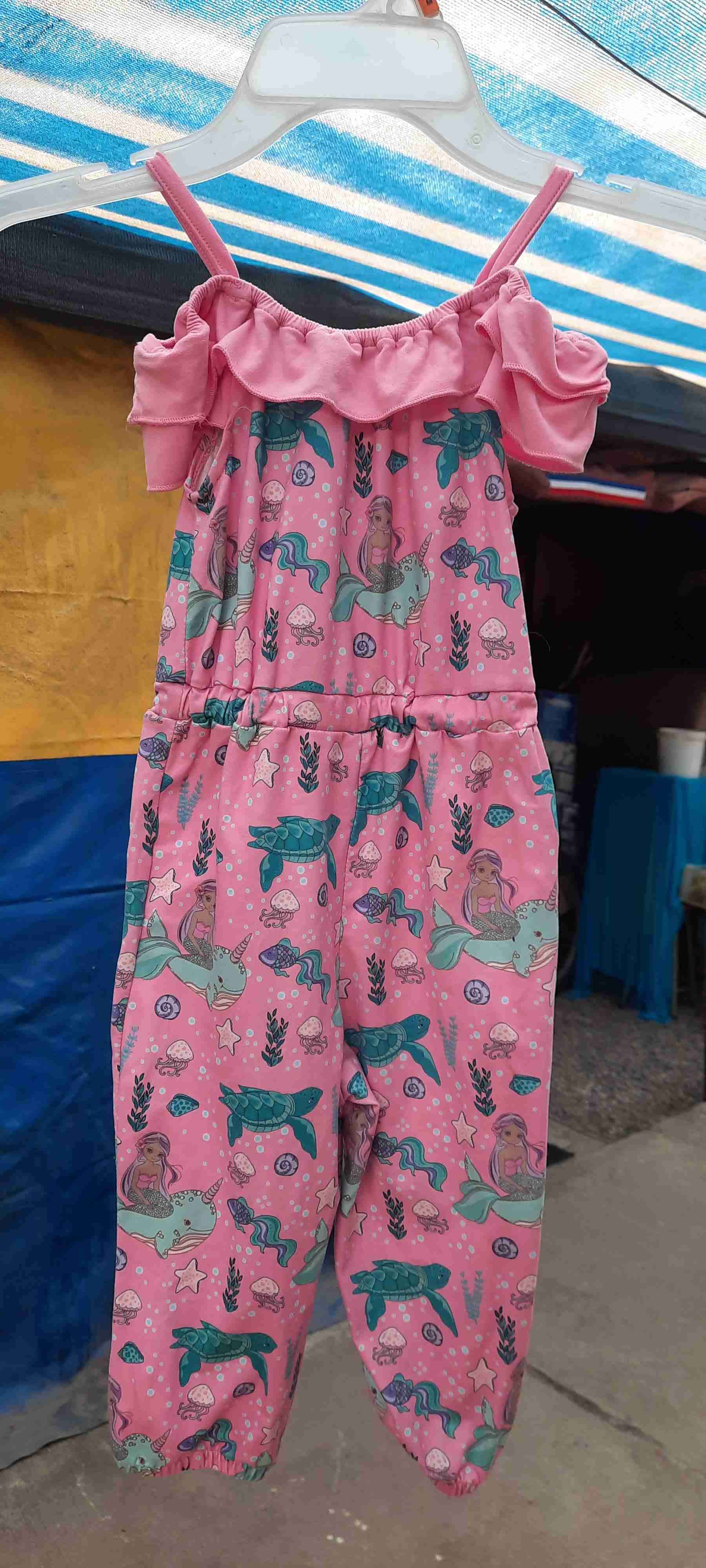 Enterito infantil rosado con estampado - 2