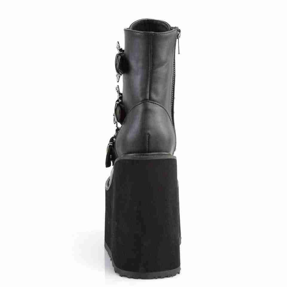 Botines negros con plataforma - miniatura 3