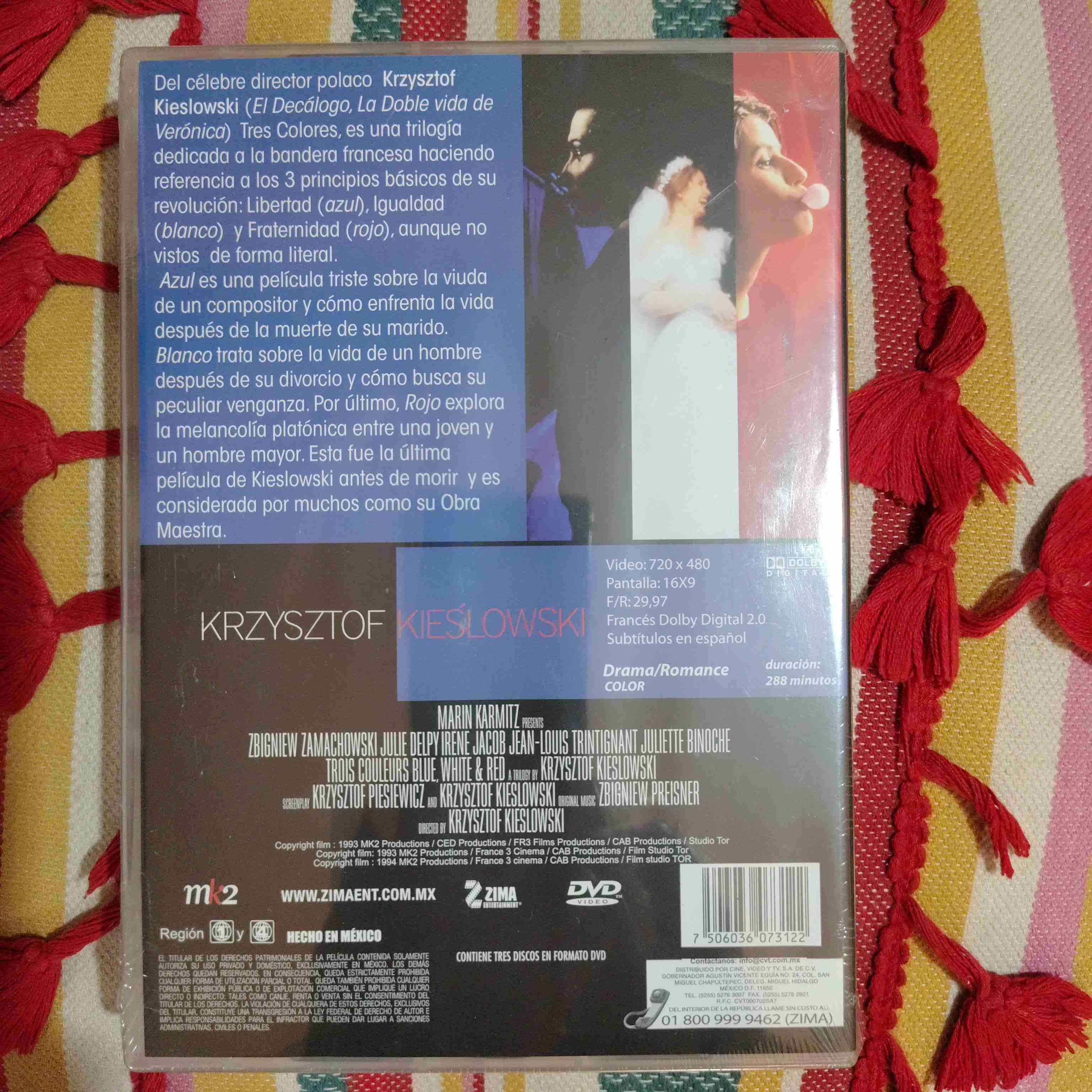 DVD Trilogía Tres Colores - 2