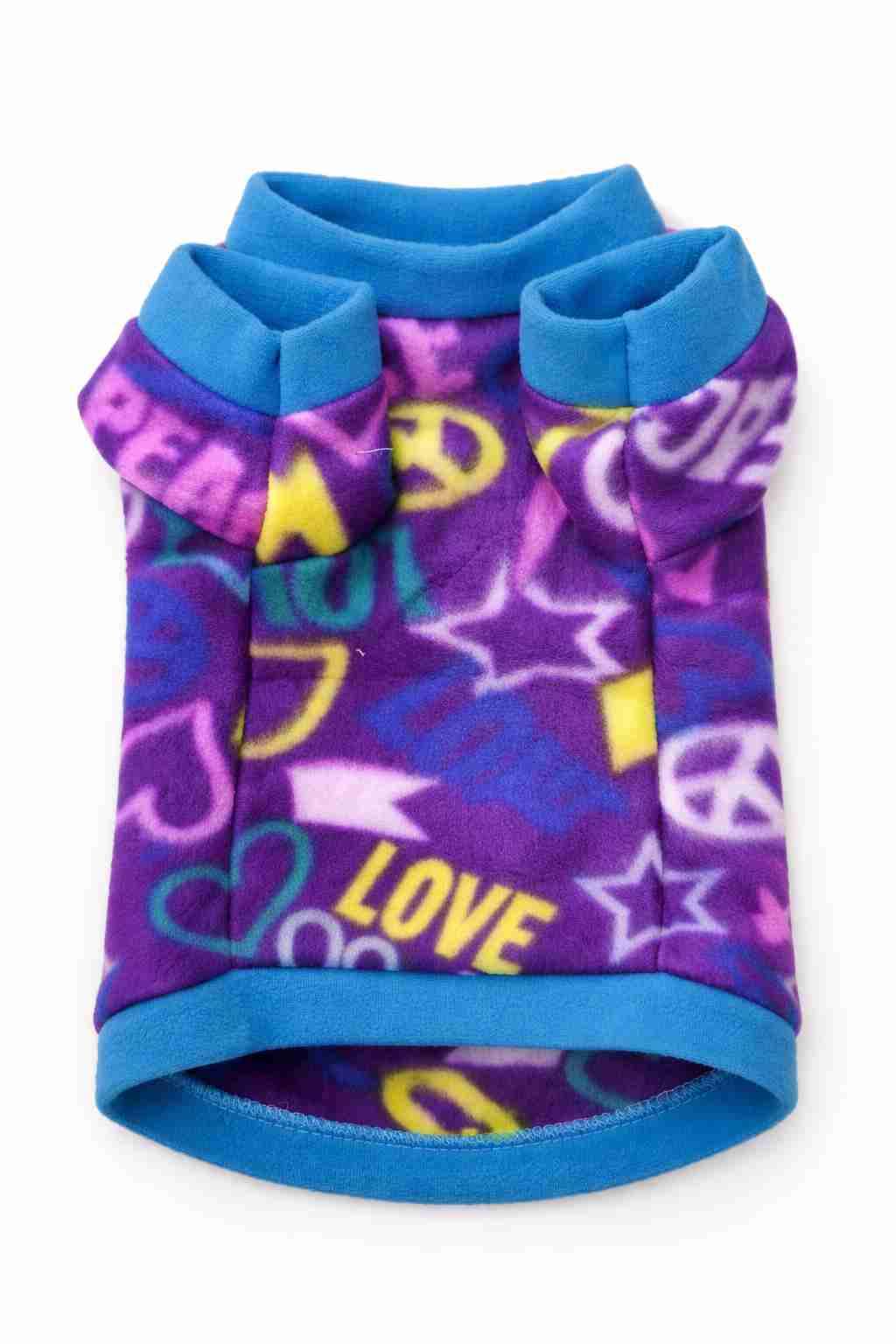 Polera polar para perro estampada - 2