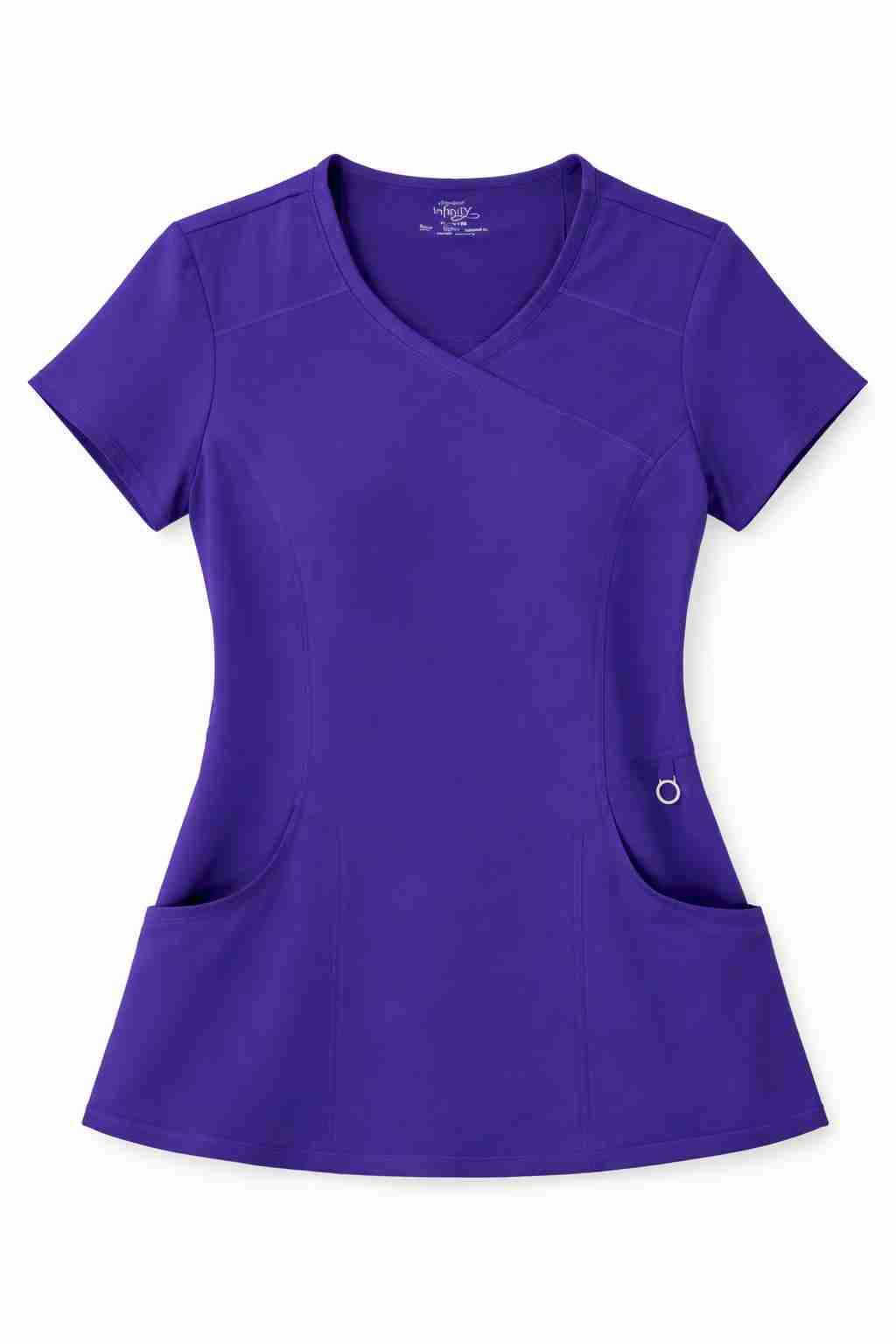 Uniforme clinico morado - 1