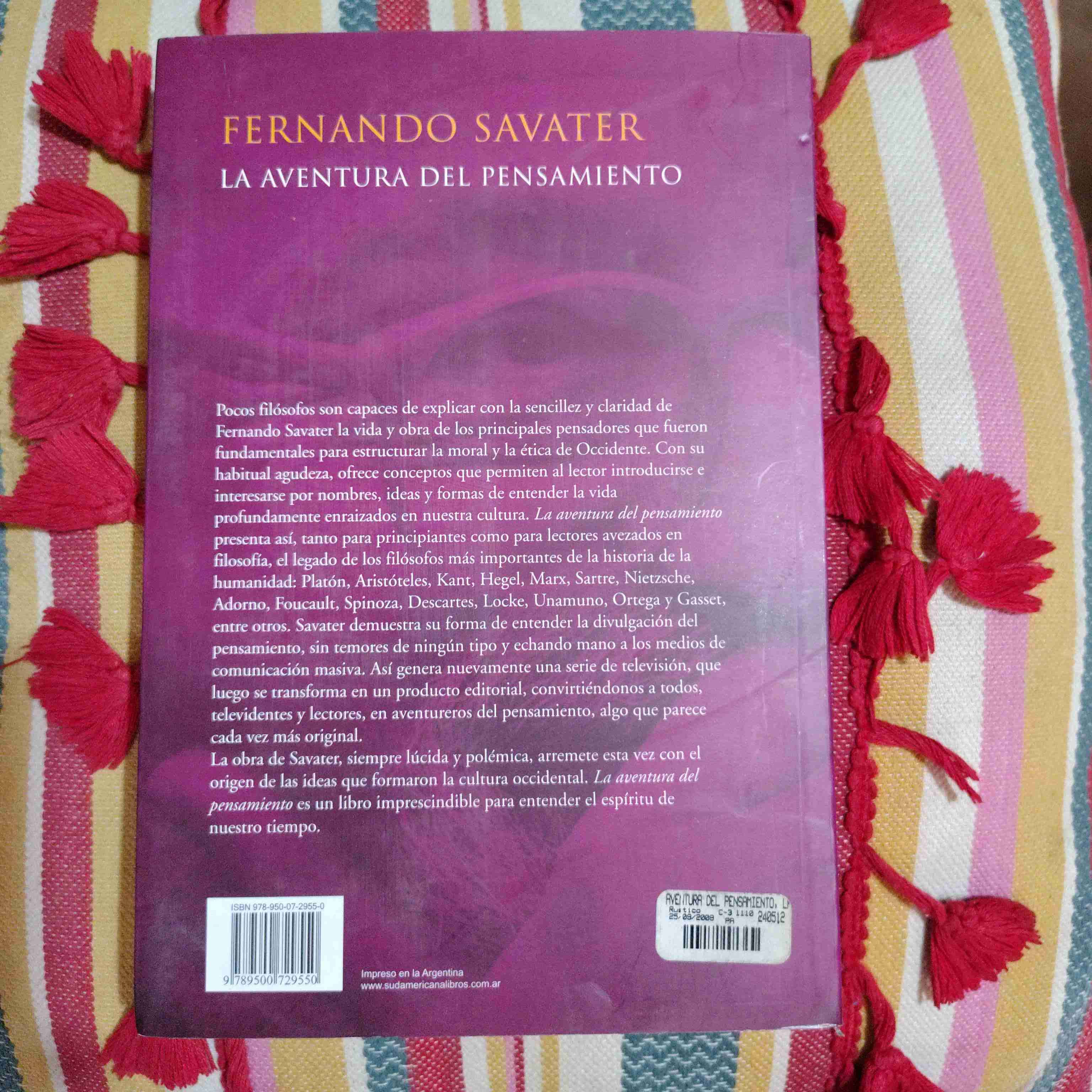 Libro 'La aventura del pensamiento' - 2