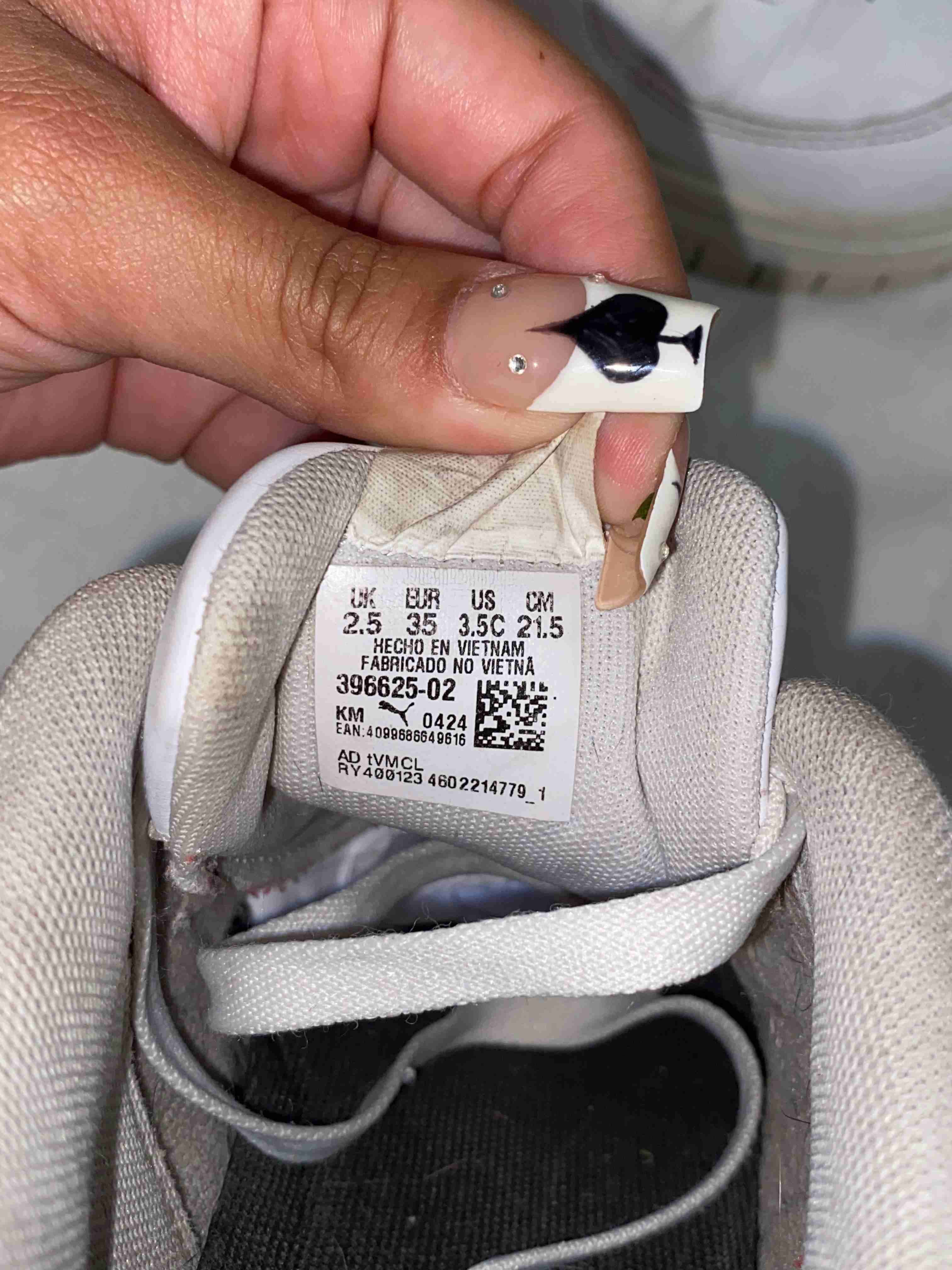 Zapatillas Puma blancas y rosadas - miniatura 4