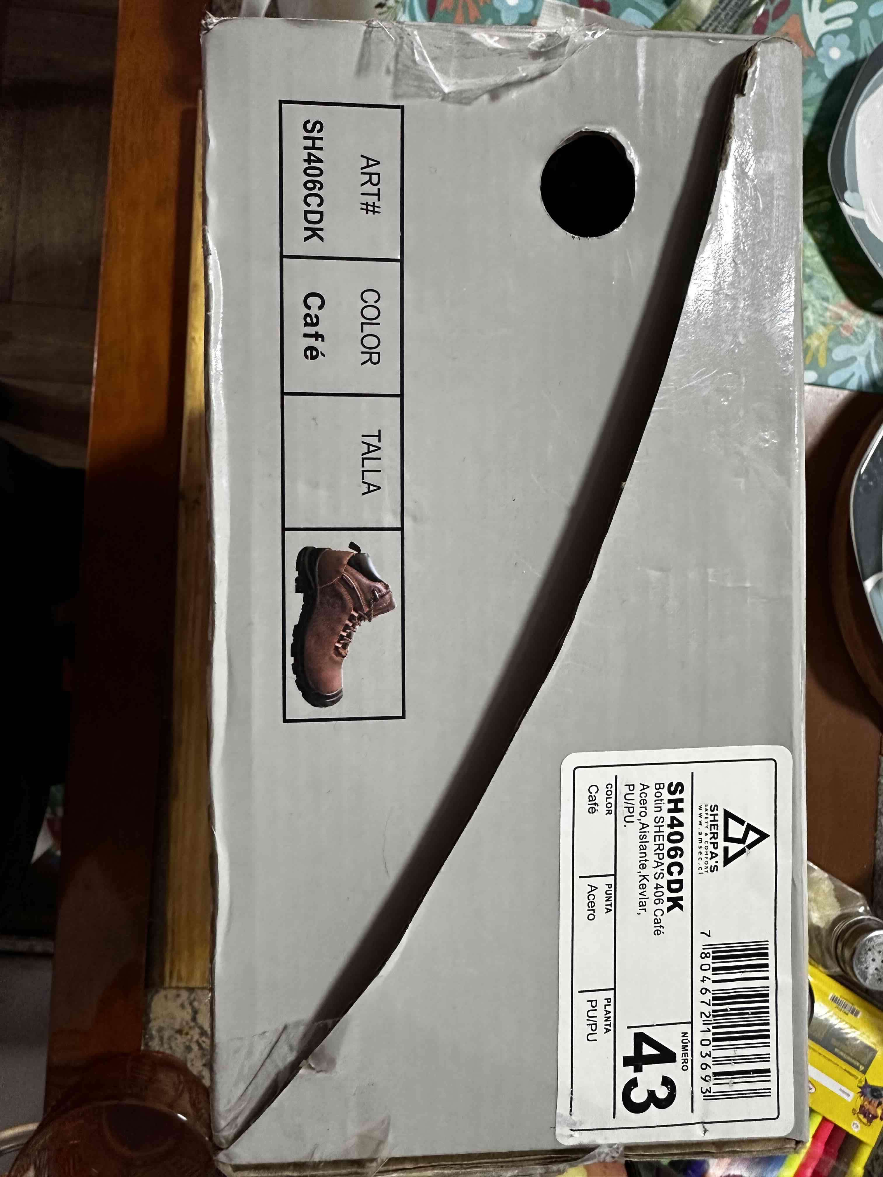 Zapato de Seguridad SHERPA’S - 43 - - miniatura 3