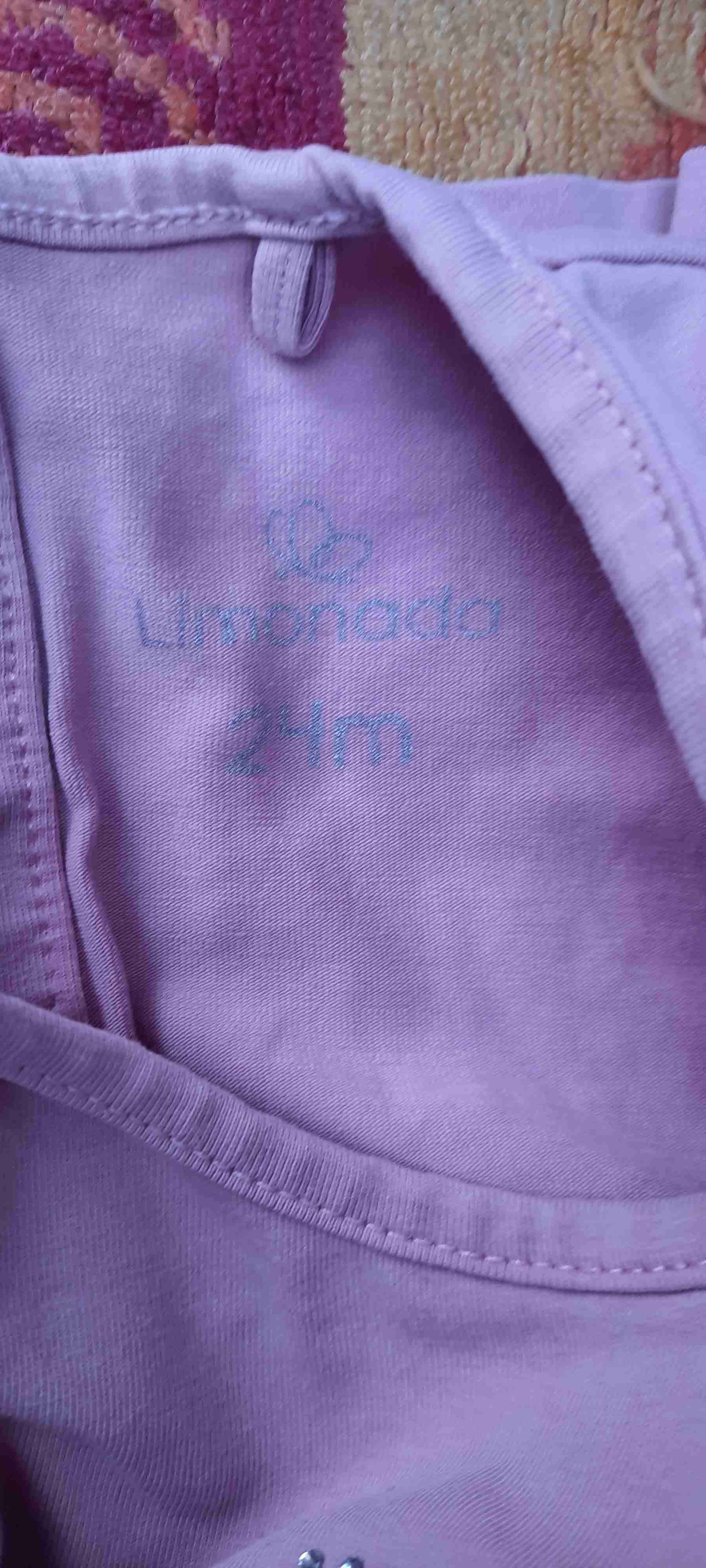 Polera rosada  manga larga con diseño infantil - miniatura 3