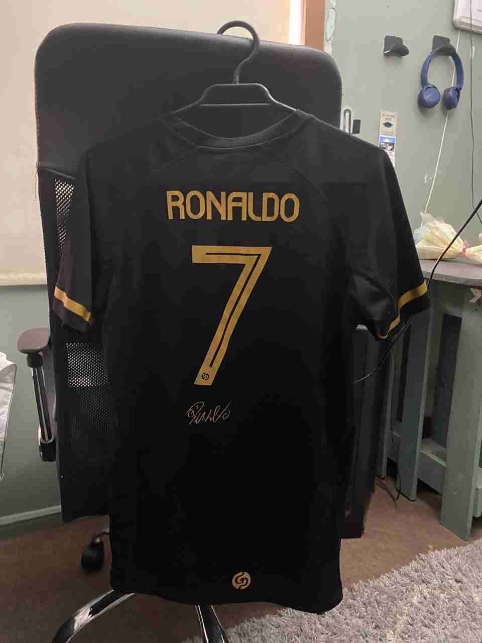 Camiseta deportiva negra Al Nassr 24/25 - miniatura 2