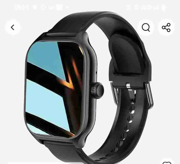 Reloj inteligente negro - 1