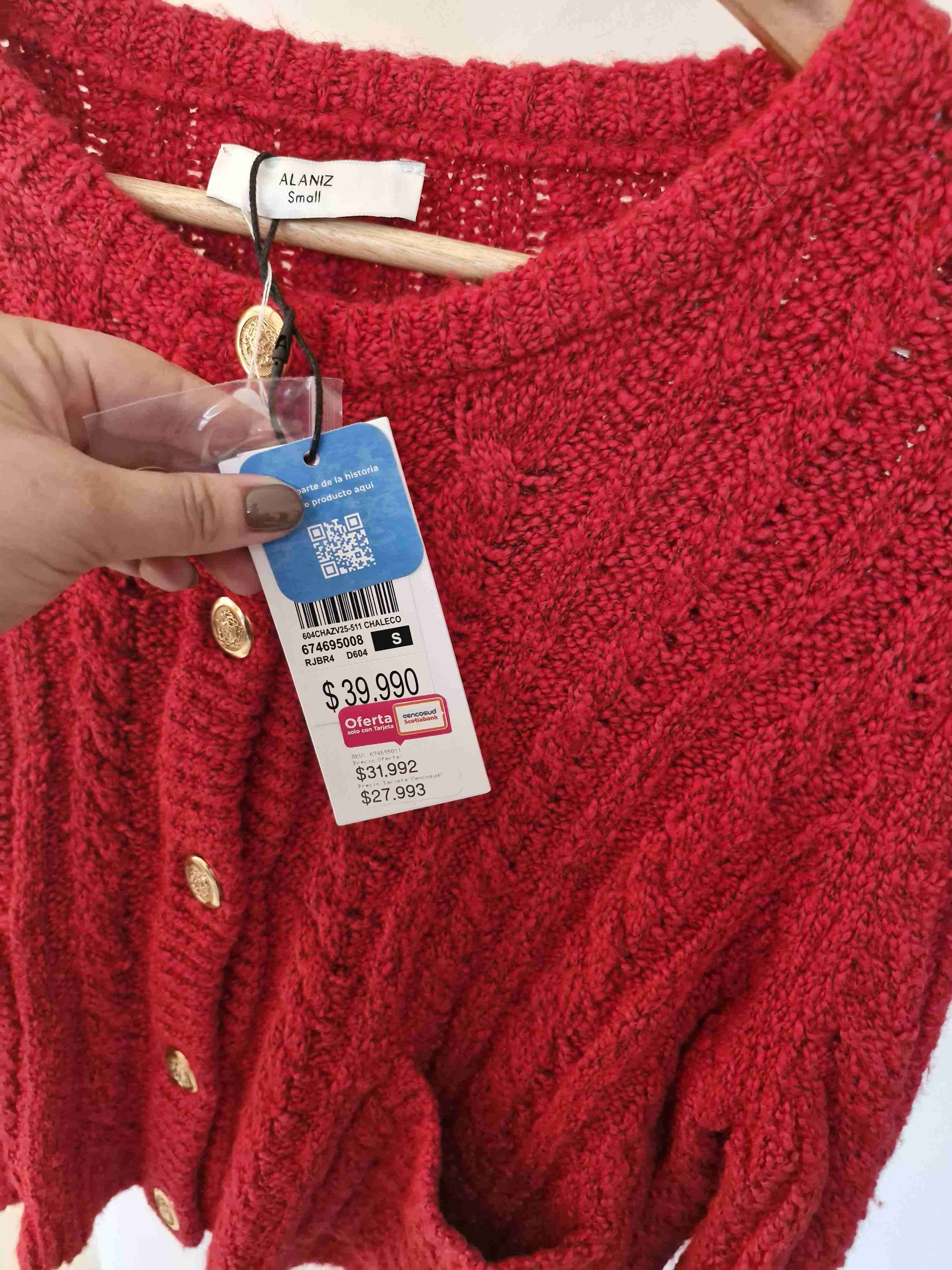 Cardigan Alaniz talla S [ da para M] - miniatura 4