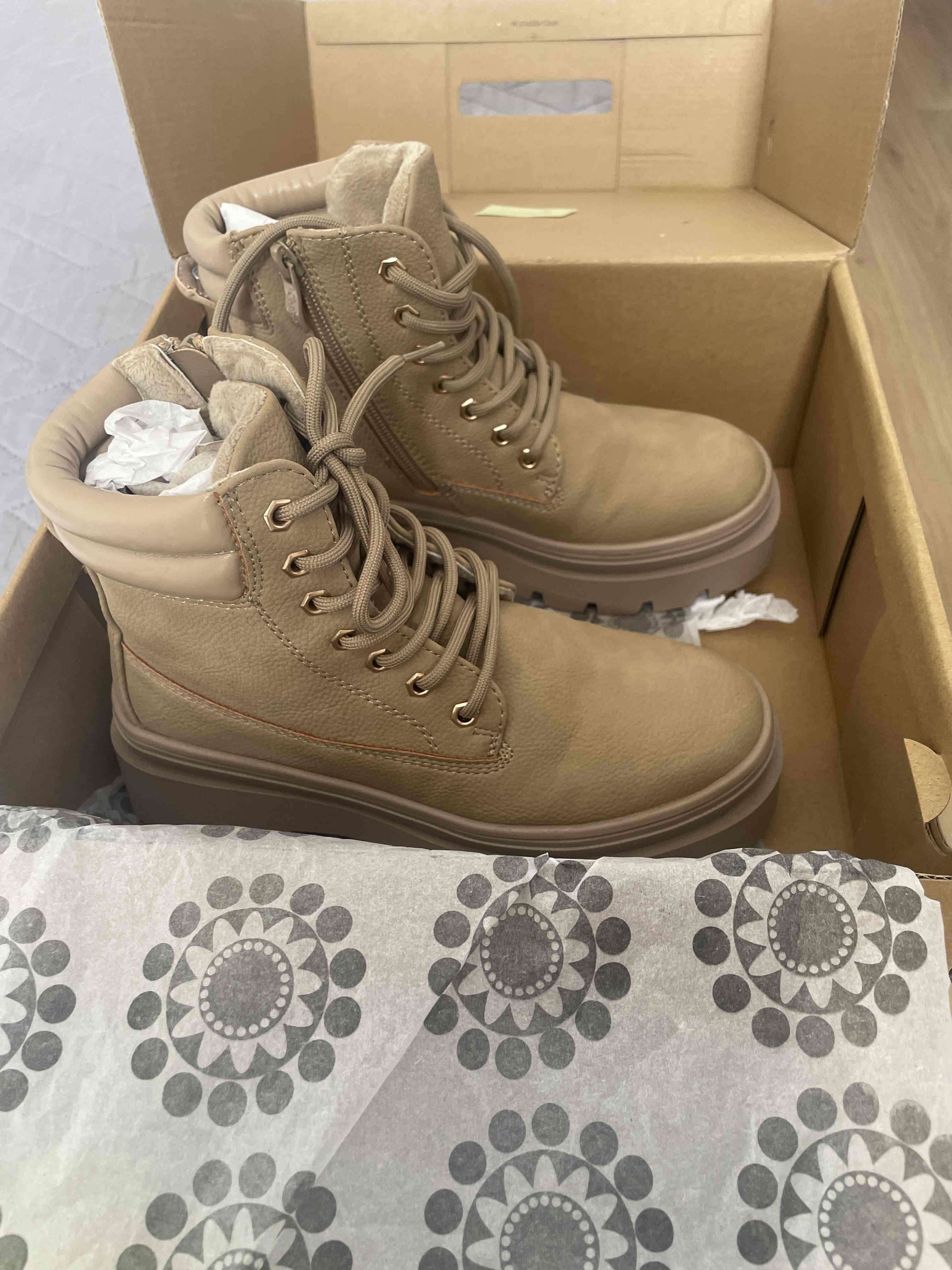 Botines chalada beige TADY-2 - 1